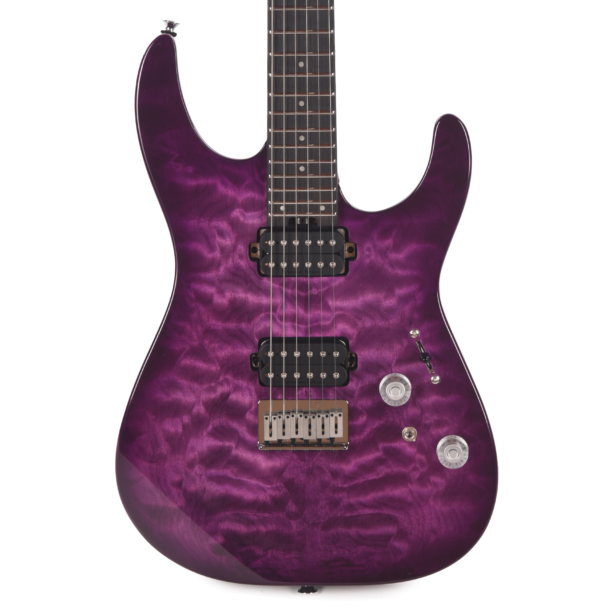 Charvel Pro-Mod Plus DK24 HH HT EB QM Violet Radiance – Chicago