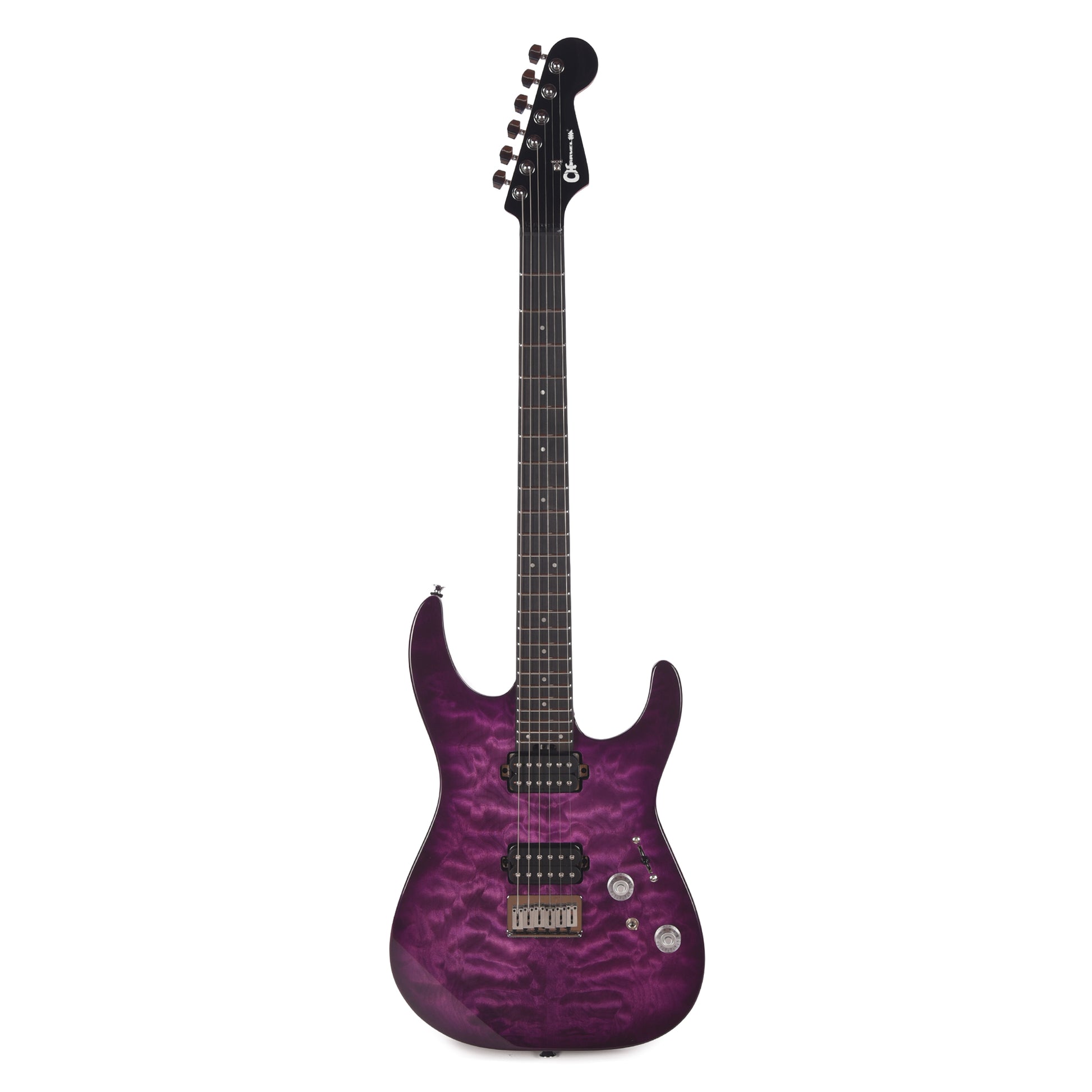 Charvel Pro-Mod Plus DK24 HH HT EB QM Violet Radiance Electric Guitars / Solid Body
