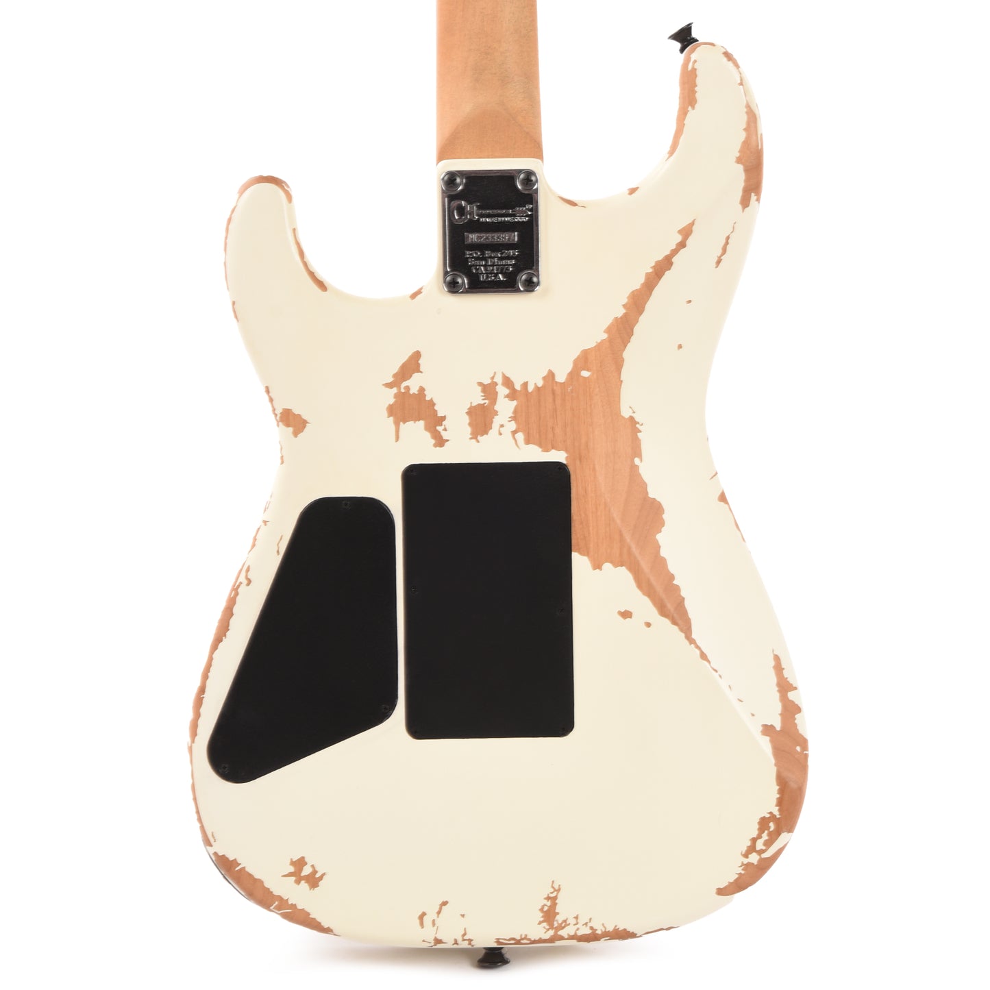 Charvel Pro-Mod Relic San Dimas Style 1 HH FR PF Weathered White Electric Guitars / Solid Body
