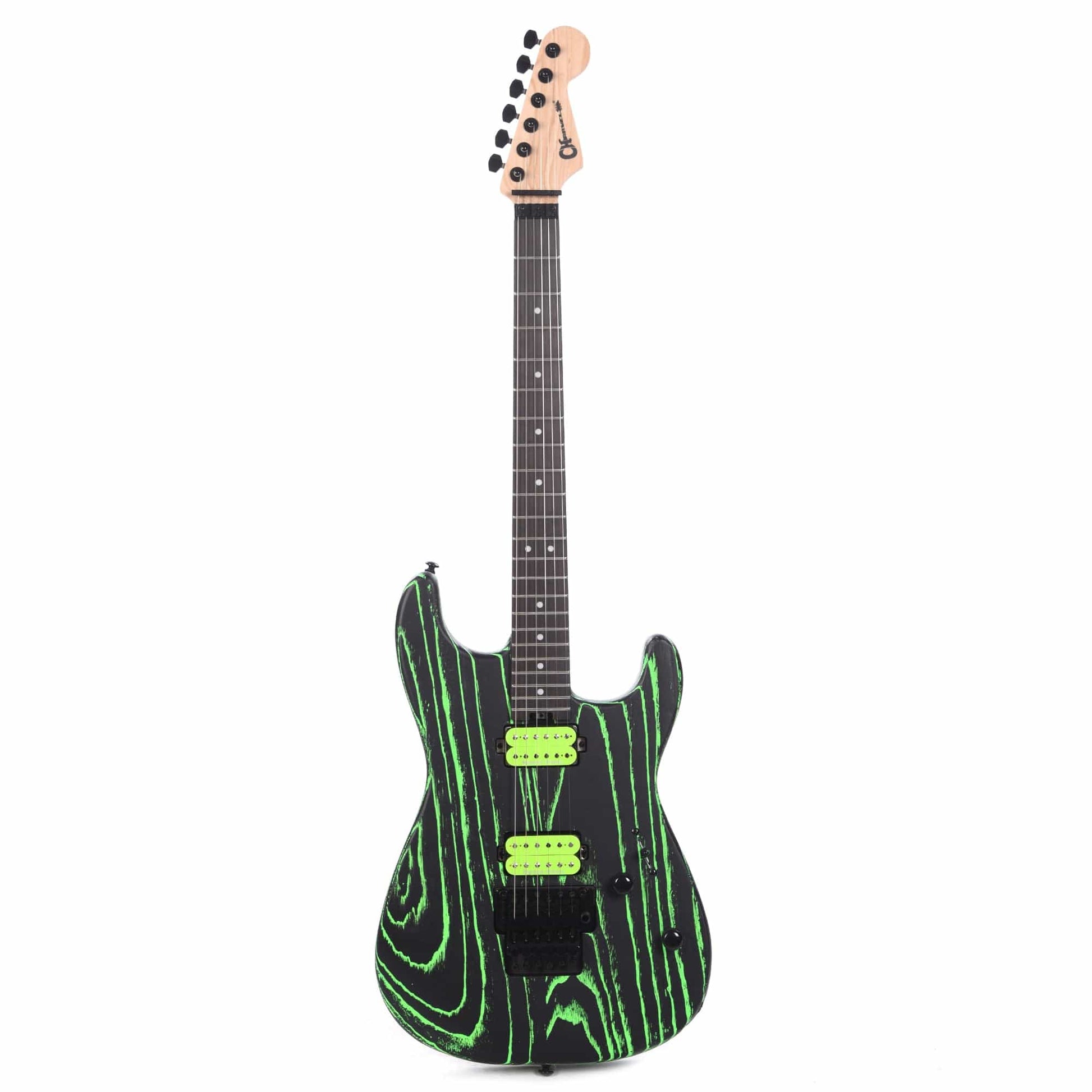 Charvel Pro-Mod San Dimas Style 1 HH FR E Ash Green Glow Electric Guitars / Solid Body