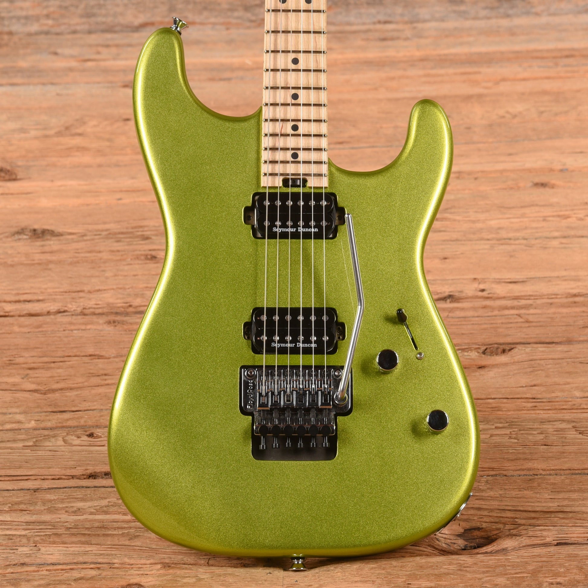 Charvel Pro-Mod San Dimas Style 1 HH FR E Lime Green Metallic 2022 Electric Guitars / Solid Body