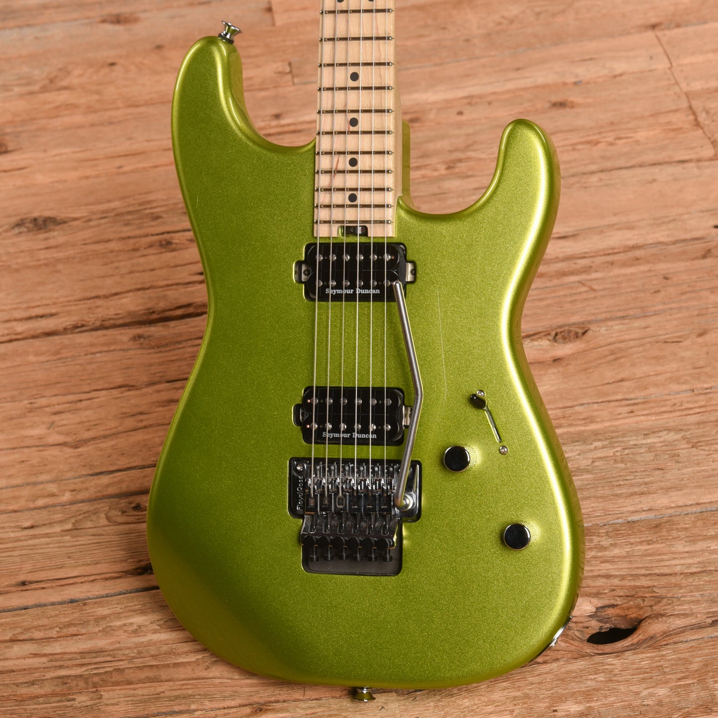 Charvel Pro-Mod San Dimas Style 1 HH FR E Lime Green Metallic 2022 Electric Guitars / Solid Body
