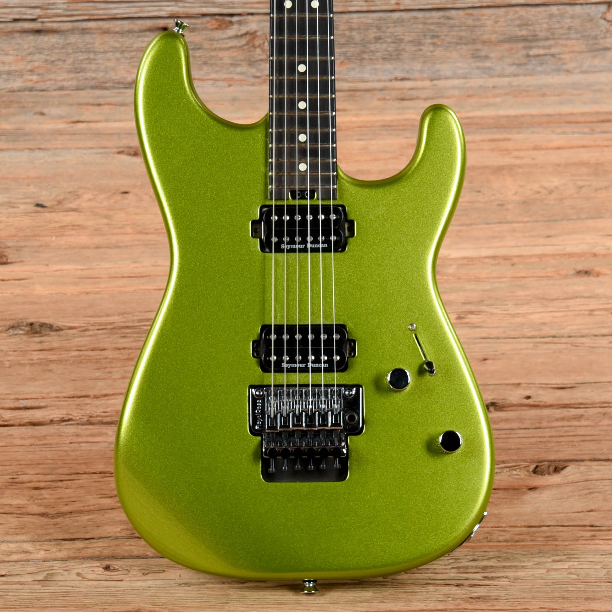 Charvel Pro Mod San Dimas Style 1 HH FR Lime Green 2021 Electric Guitars / Solid Body