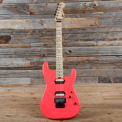 Charvel Pro-Mod San Dimas Style 1 HH FR Neon Pink 2018 Electric Guitars / Solid Body