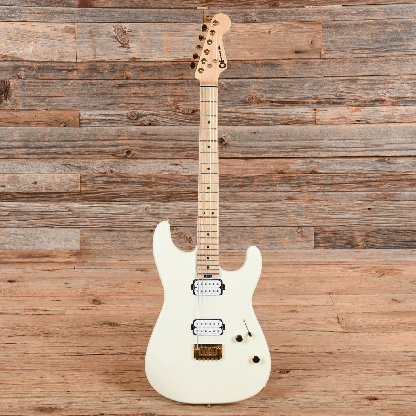 Charvel Pro-Mod San Dimas Style 1 HH HT White 2018 Electric Guitars / Solid Body