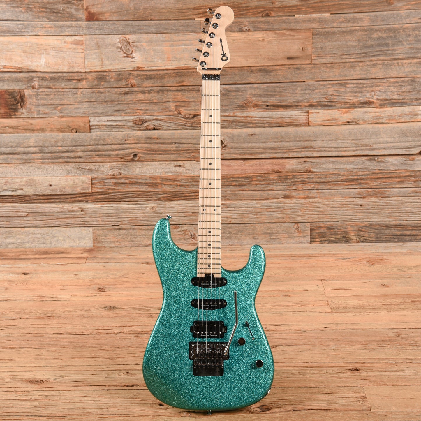 Charvel Pro-Mod San Dimas Style 1 HSS FR M Aqua Flake 2023 Electric Guitars / Solid Body