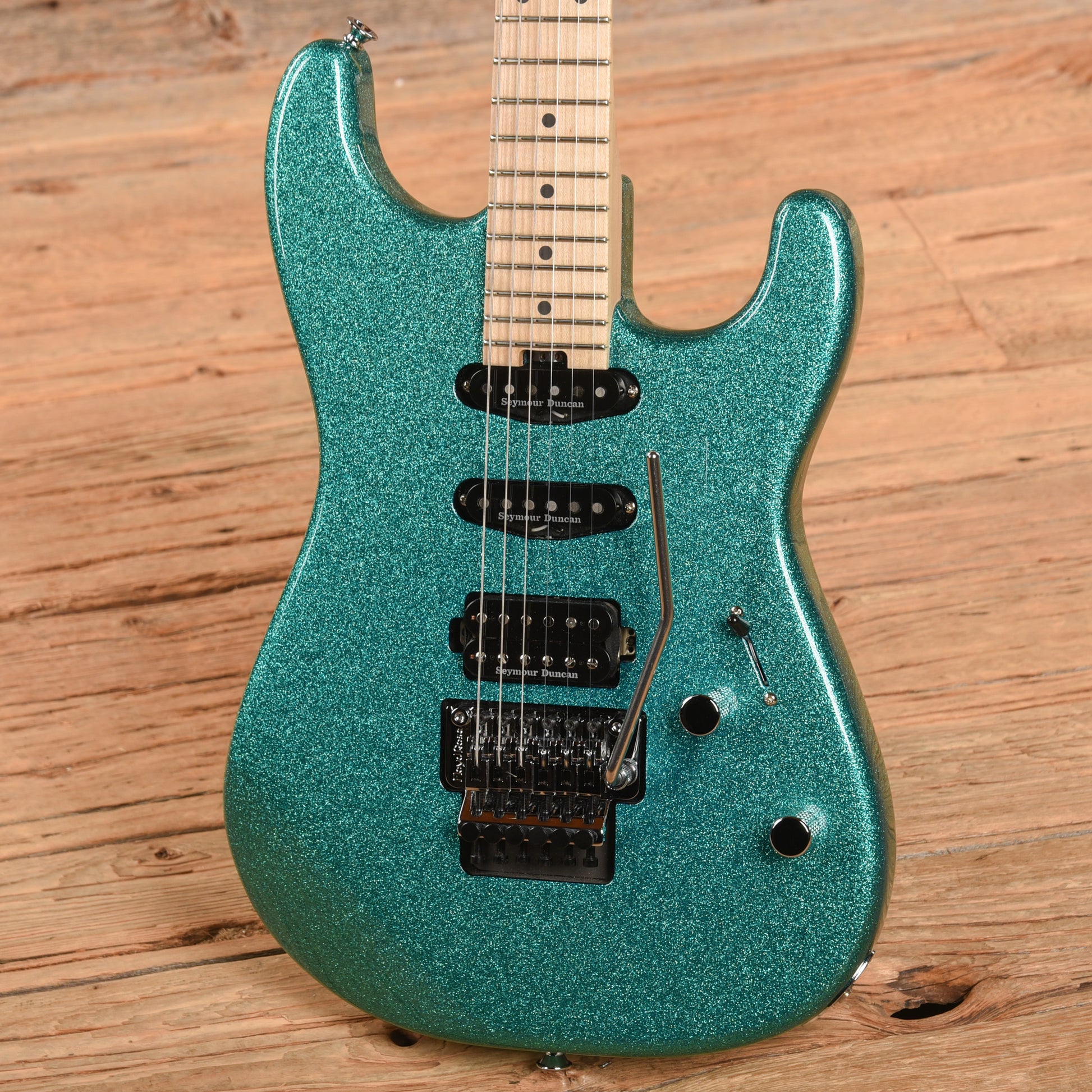 Charvel Pro-Mod San Dimas Style 1 HSS FR M Aqua Flake 2023 Electric Guitars / Solid Body