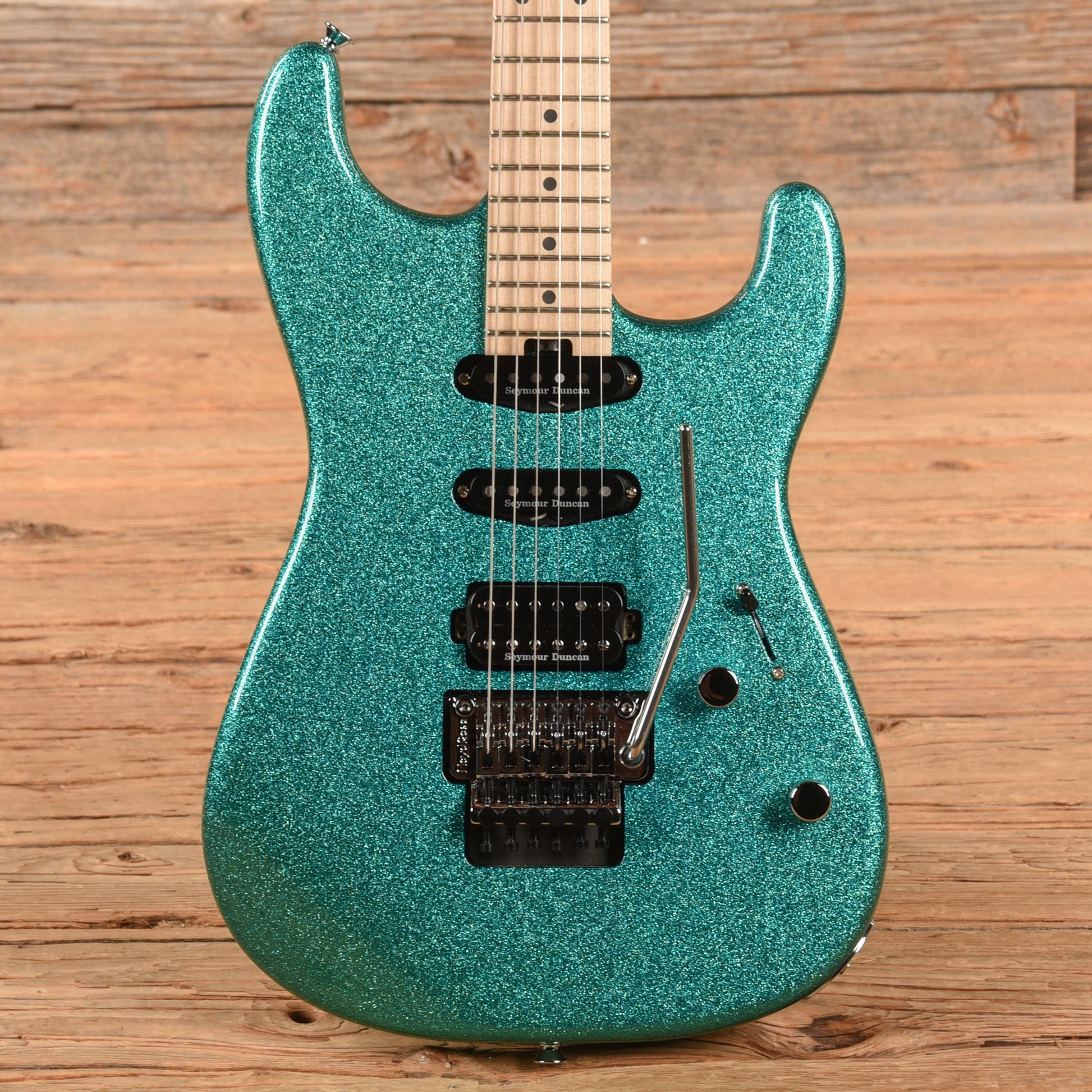 Charvel Pro-Mod San Dimas Style 1 HSS FR M Aqua Flake 2023 Electric Guitars / Solid Body