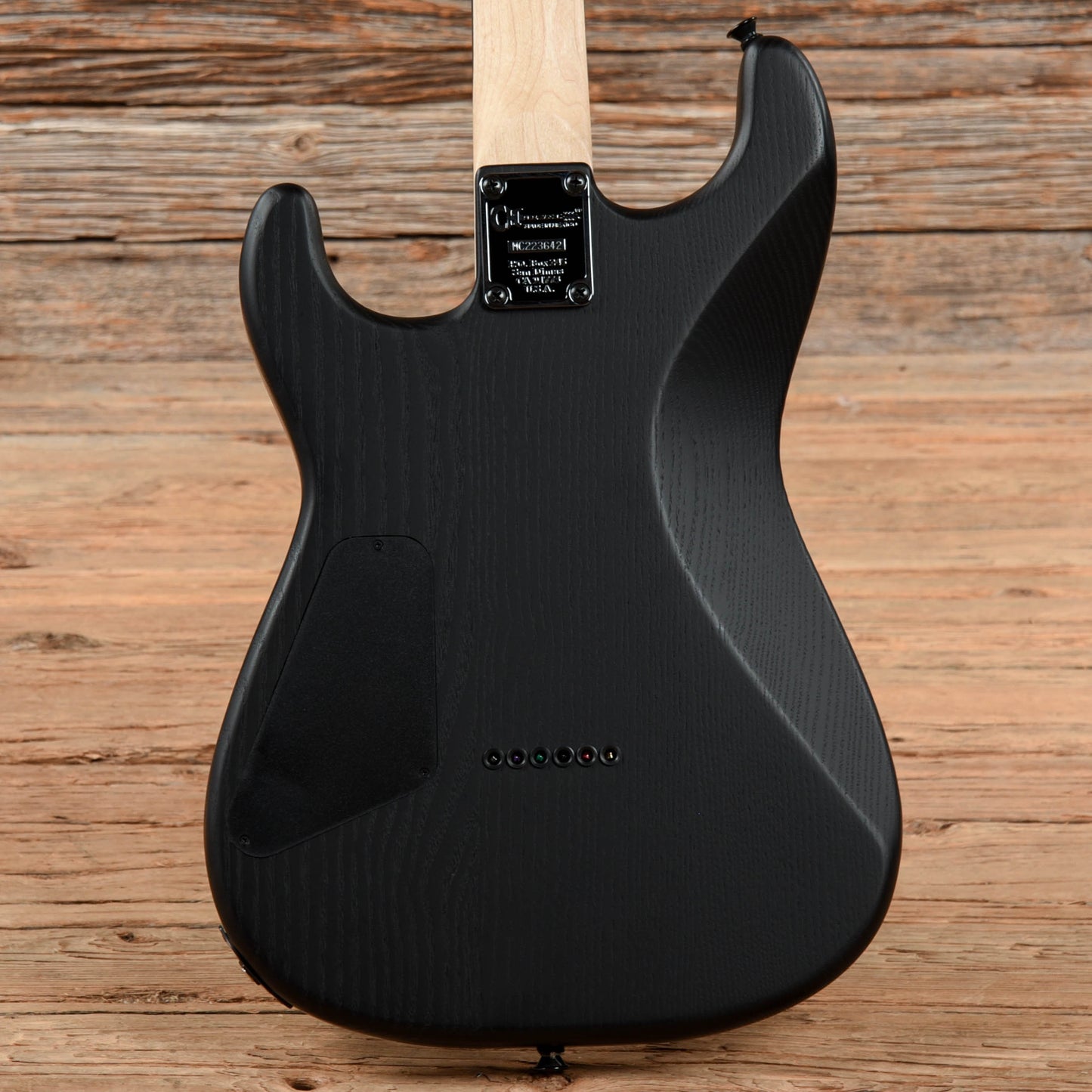 Charvel Pro-Mod San Dimas Style 1 HSS HT Sassafras Satin Black 2022 Electric Guitars / Solid Body