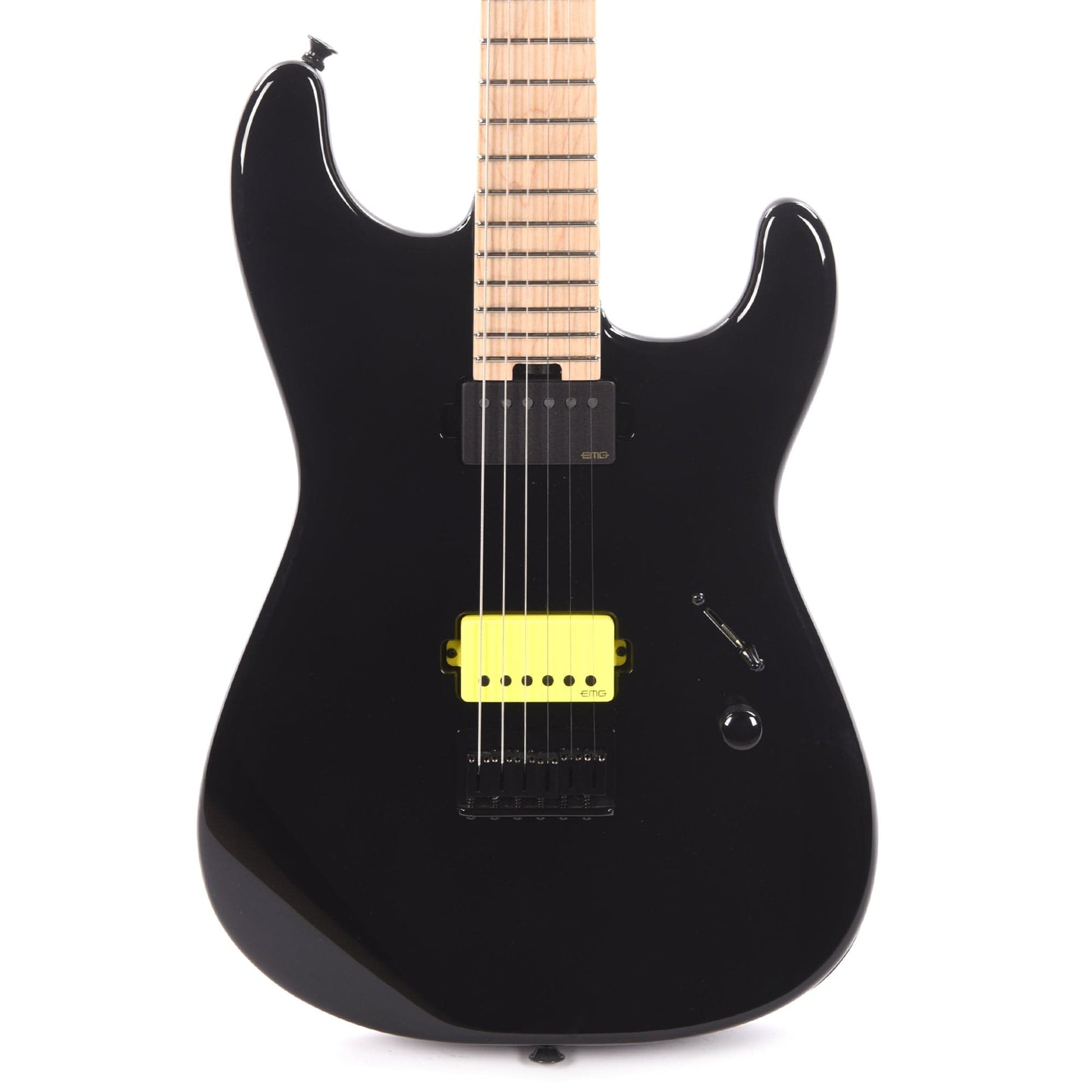 Charvel Pro-Mod San Dimas Style 1 Sean Long Signature Gloss Black Electric Guitars / Solid Body