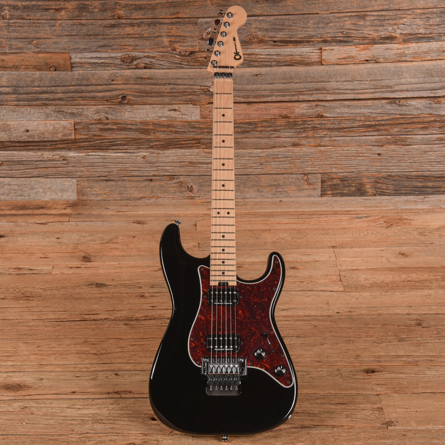Charvel Pro-Mod So-Cal Style 1 HH FR M Black Electric Guitars / Solid Body