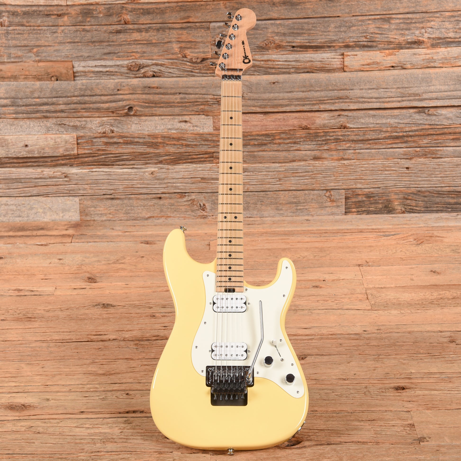 Charvel Pro-Mod So-Cal Style 1 HH FR Mwhi Vintage White 2020 Electric Guitars / Solid Body