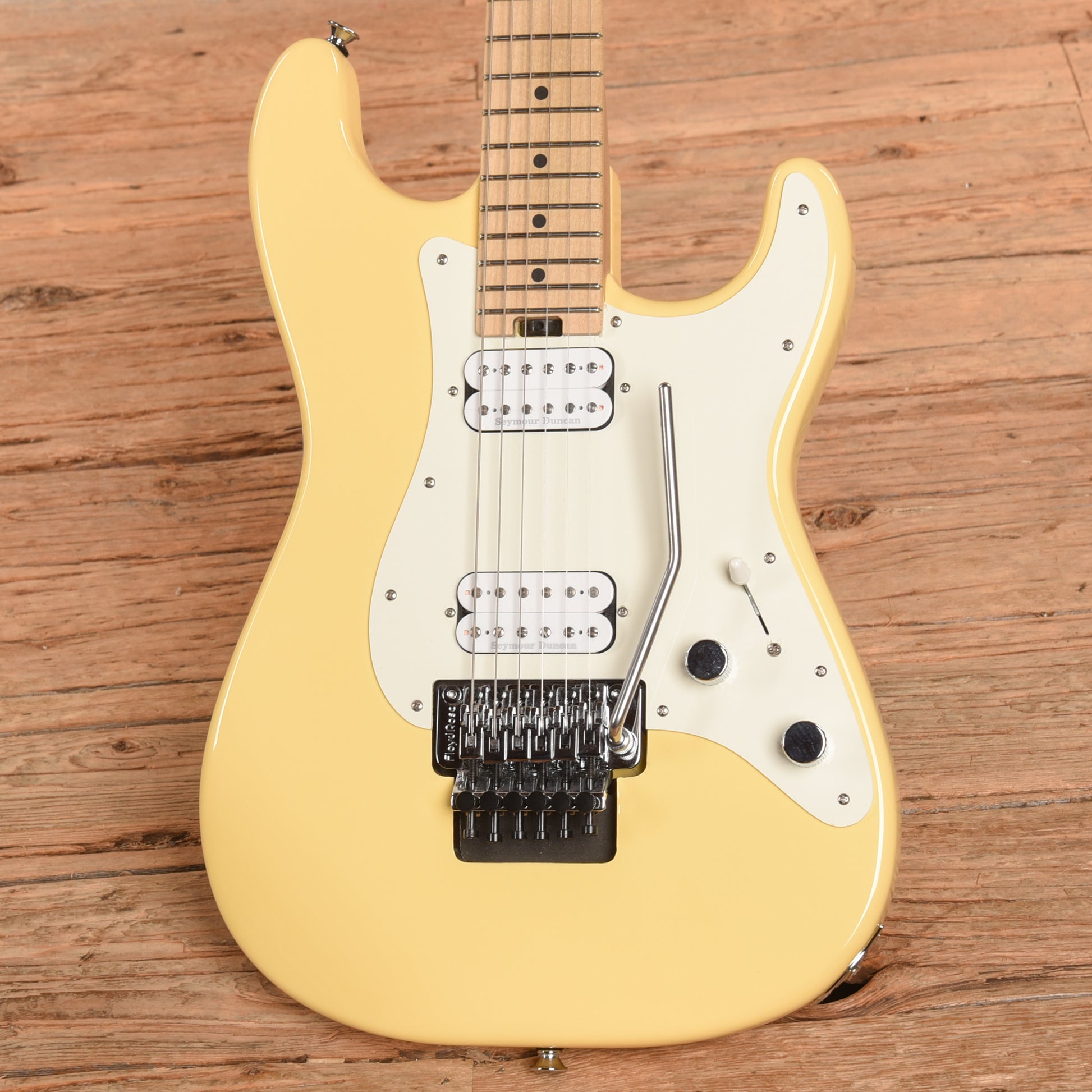 Charvel Pro-Mod So-Cal Style 1 HH FR Mwhi Vintage White 2020 Electric Guitars / Solid Body