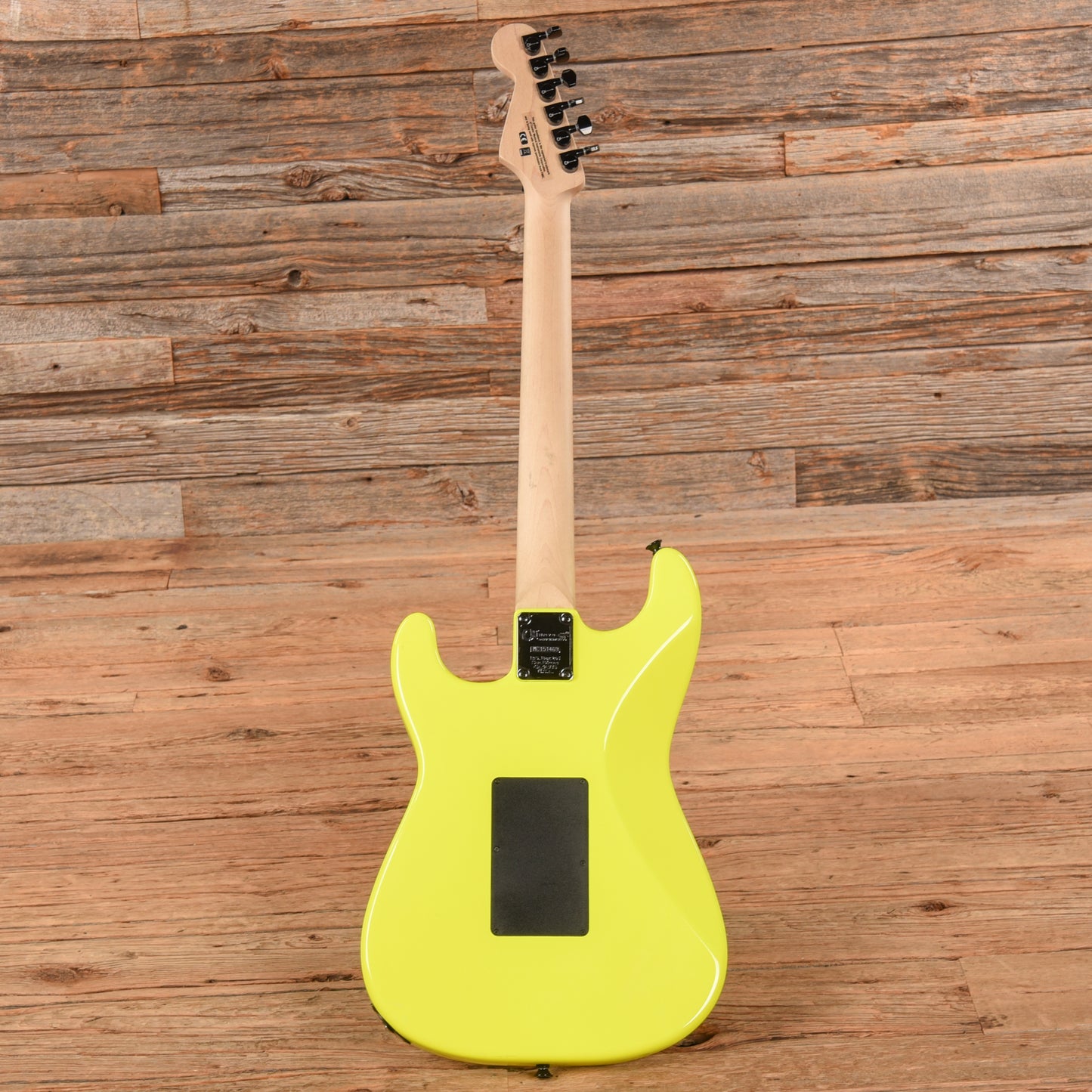 Charvel Pro-Mod So-Cal Style 1 HH FR Neon Yellow 2015 Electric Guitars / Solid Body