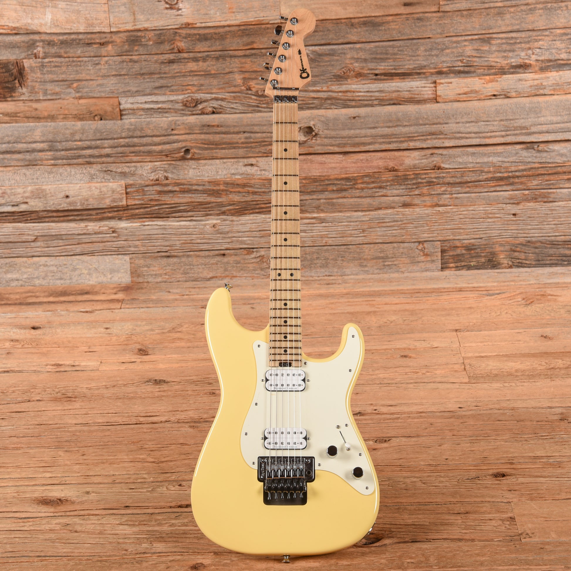 Charvel Pro-Mod So-Cal Style 1 HH FR Vintage White 2019 Electric Guitars / Solid Body