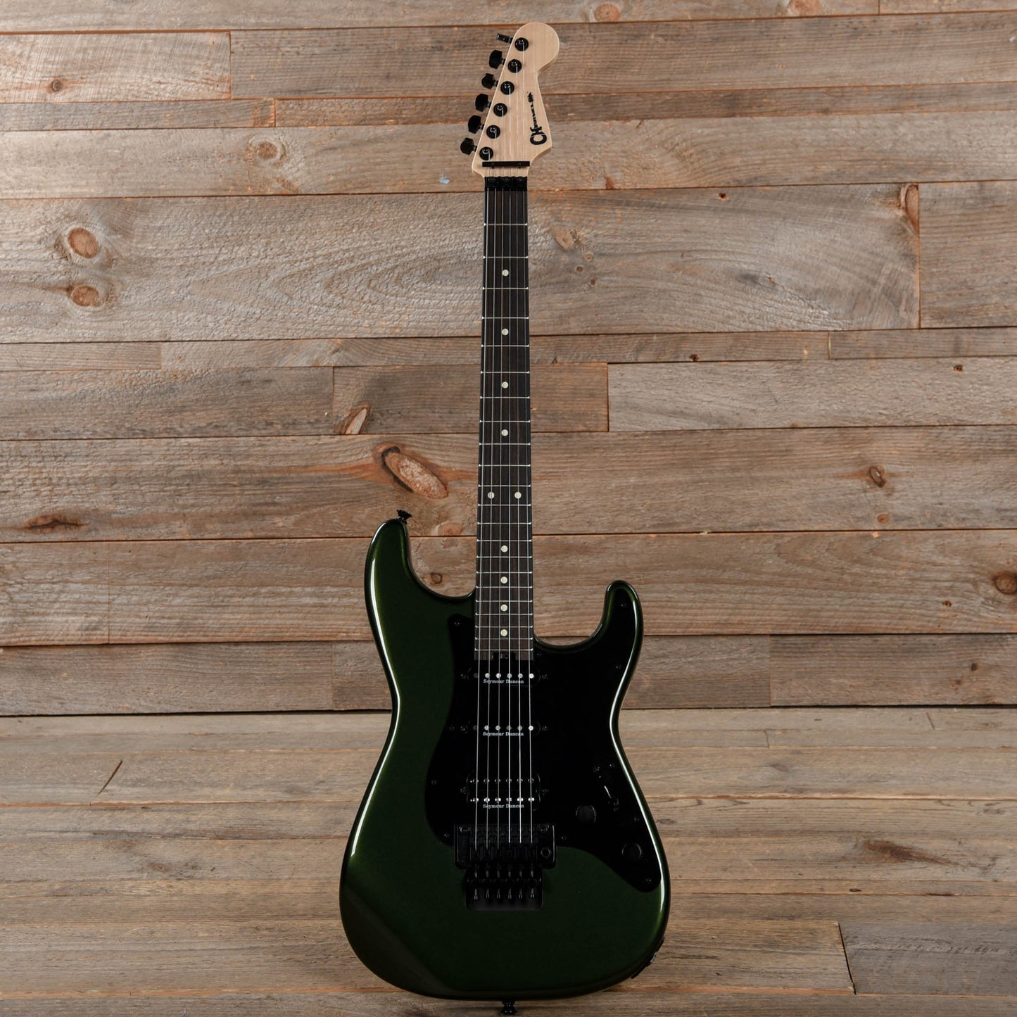 Charvel Pro-Mod So-Cal Style 1 HSS FR E Lambo Green Electric Guitars / Solid Body