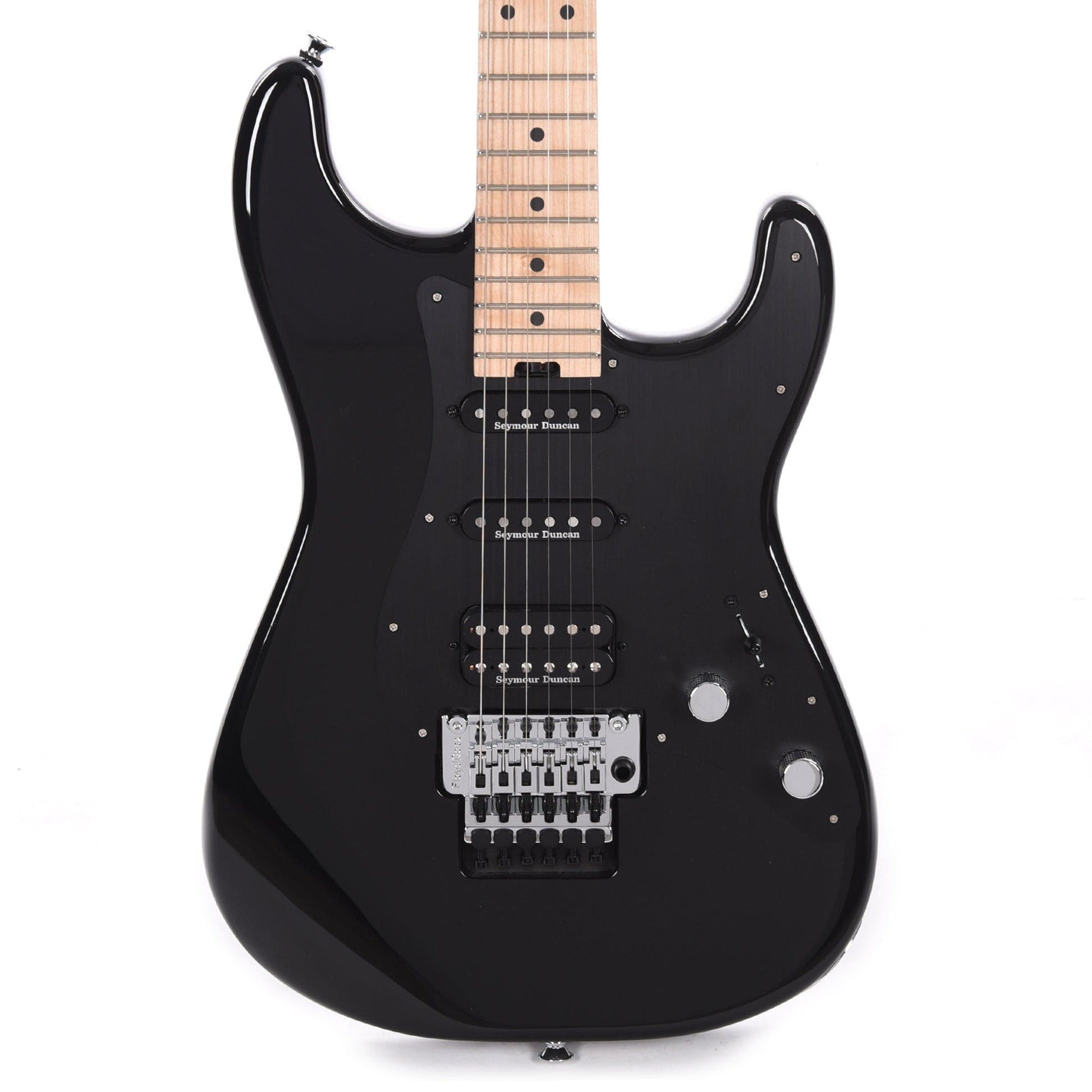Charvel Pro-Mod So-Cal Style 1 HSS FR M Gloss Black Electric Guitars / Solid Body