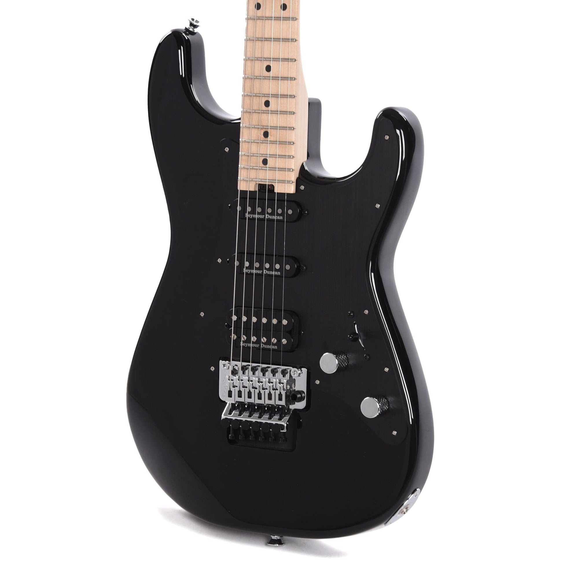 Charvel Pro-Mod So-Cal Style 1 HSS FR M Gloss Black Electric Guitars / Solid Body