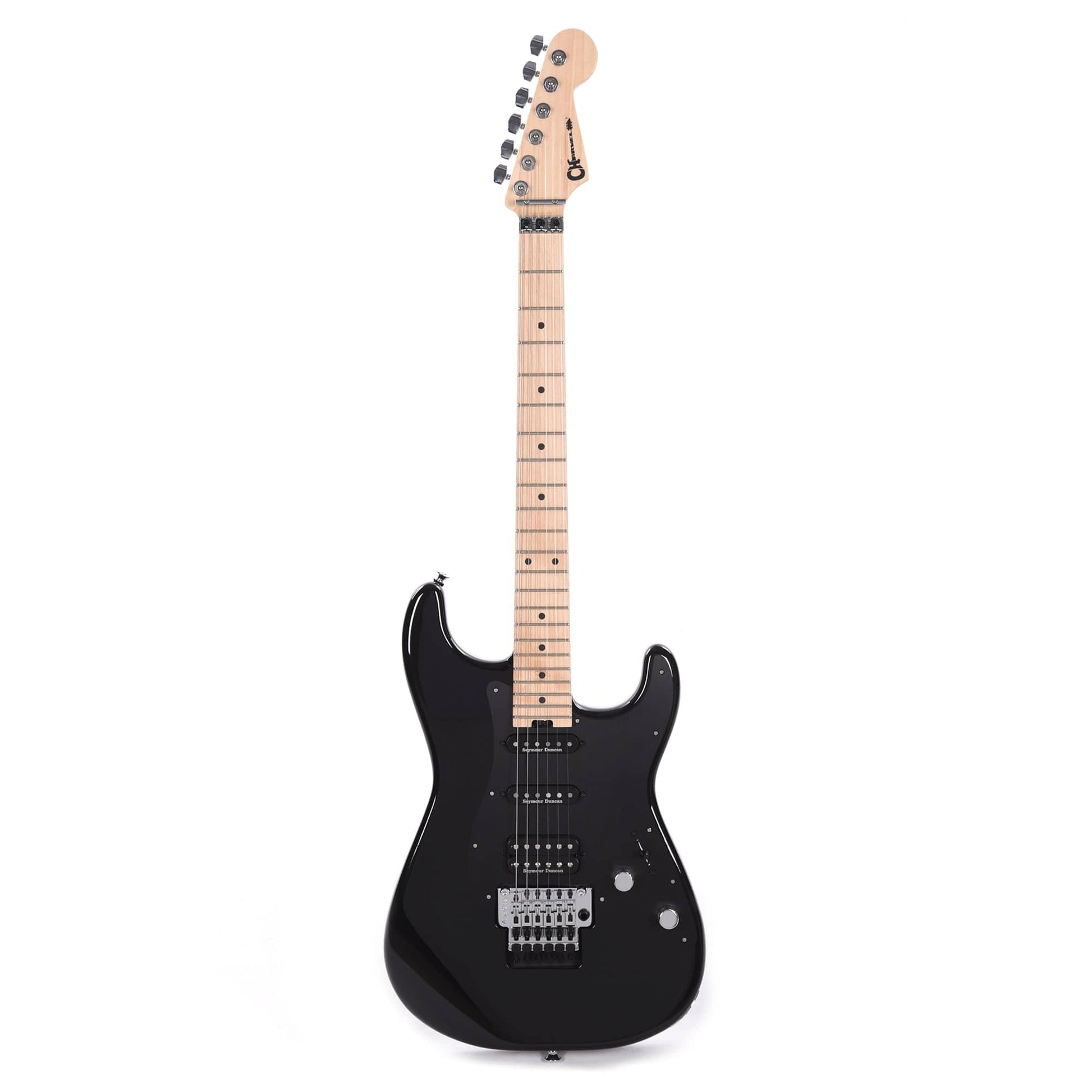 Charvel Pro-Mod So-Cal Style 1 HSS FR M Gloss Black Electric Guitars / Solid Body