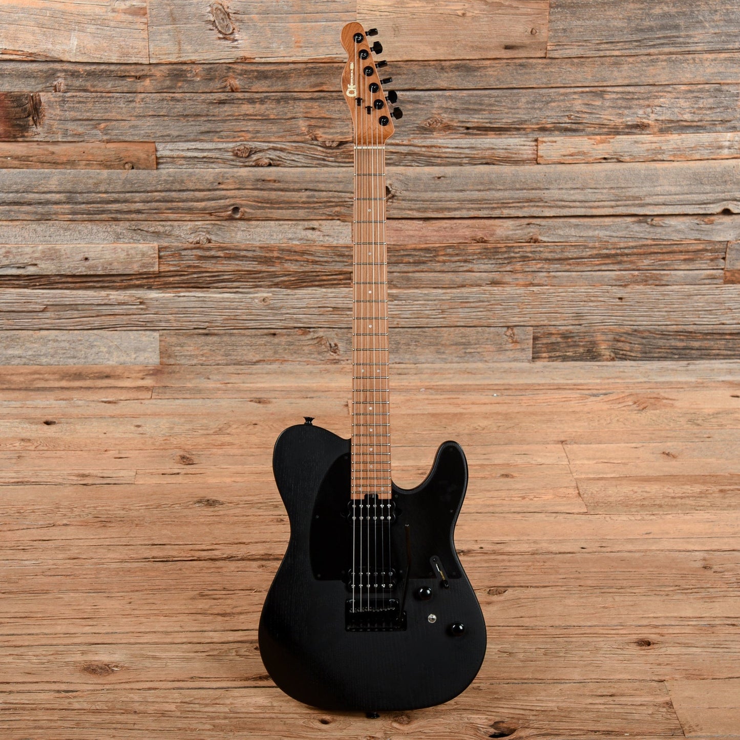 Charvel Pro-Mod So-Cal Style 2 24 HH 2PT CM Ash Black Ash 2021 Electric Guitars / Solid Body