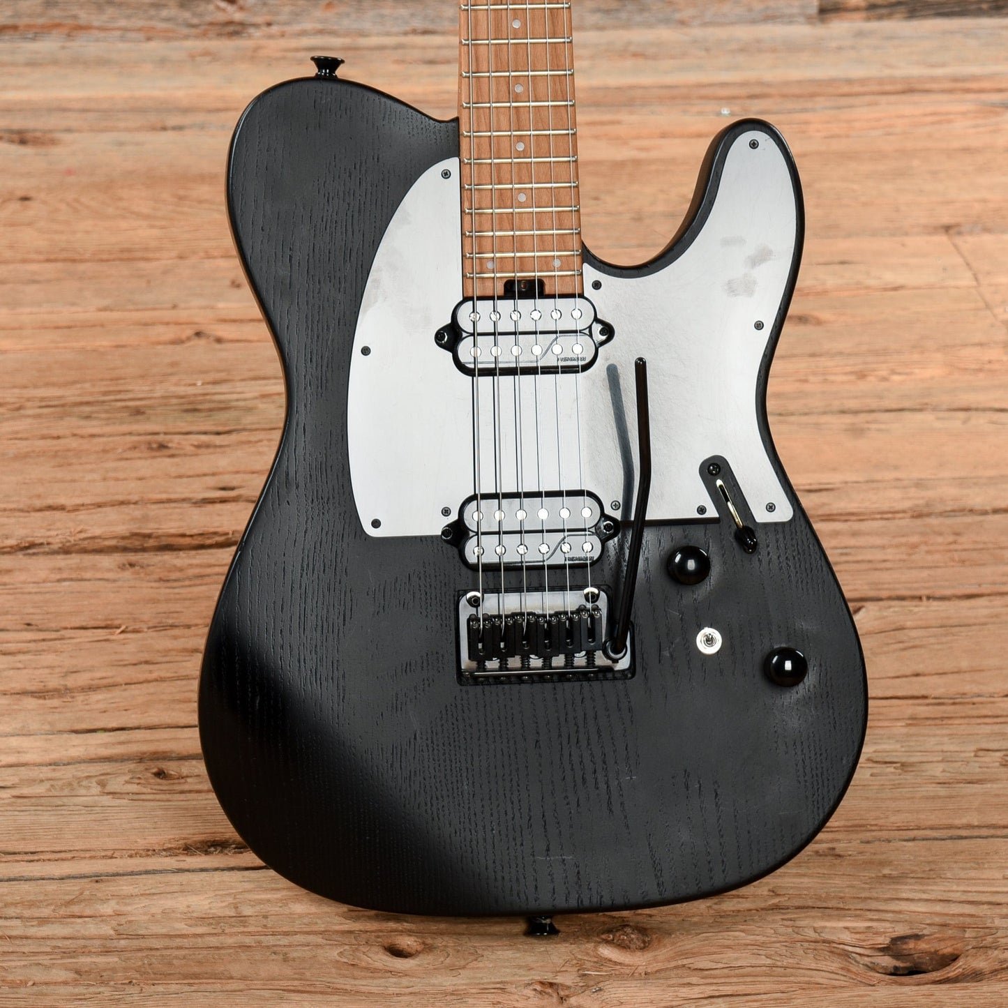 Charvel Pro-Mod So-Cal Style 2 24 HH 2PT CM Ash Black Ash 2021 Electric Guitars / Solid Body