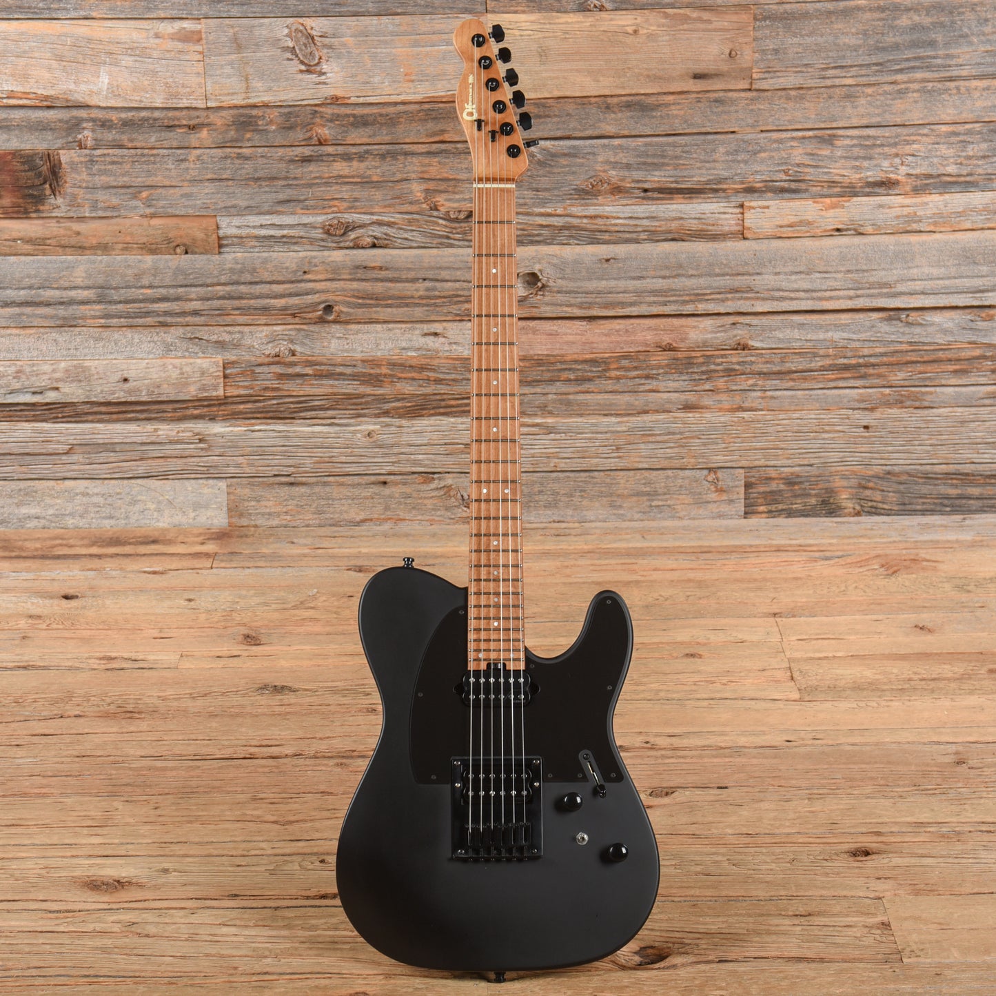 Charvel Pro-Mod So-Cal Style 2 24 HH HT CM Black Satin 2022 Electric Guitars / Solid Body