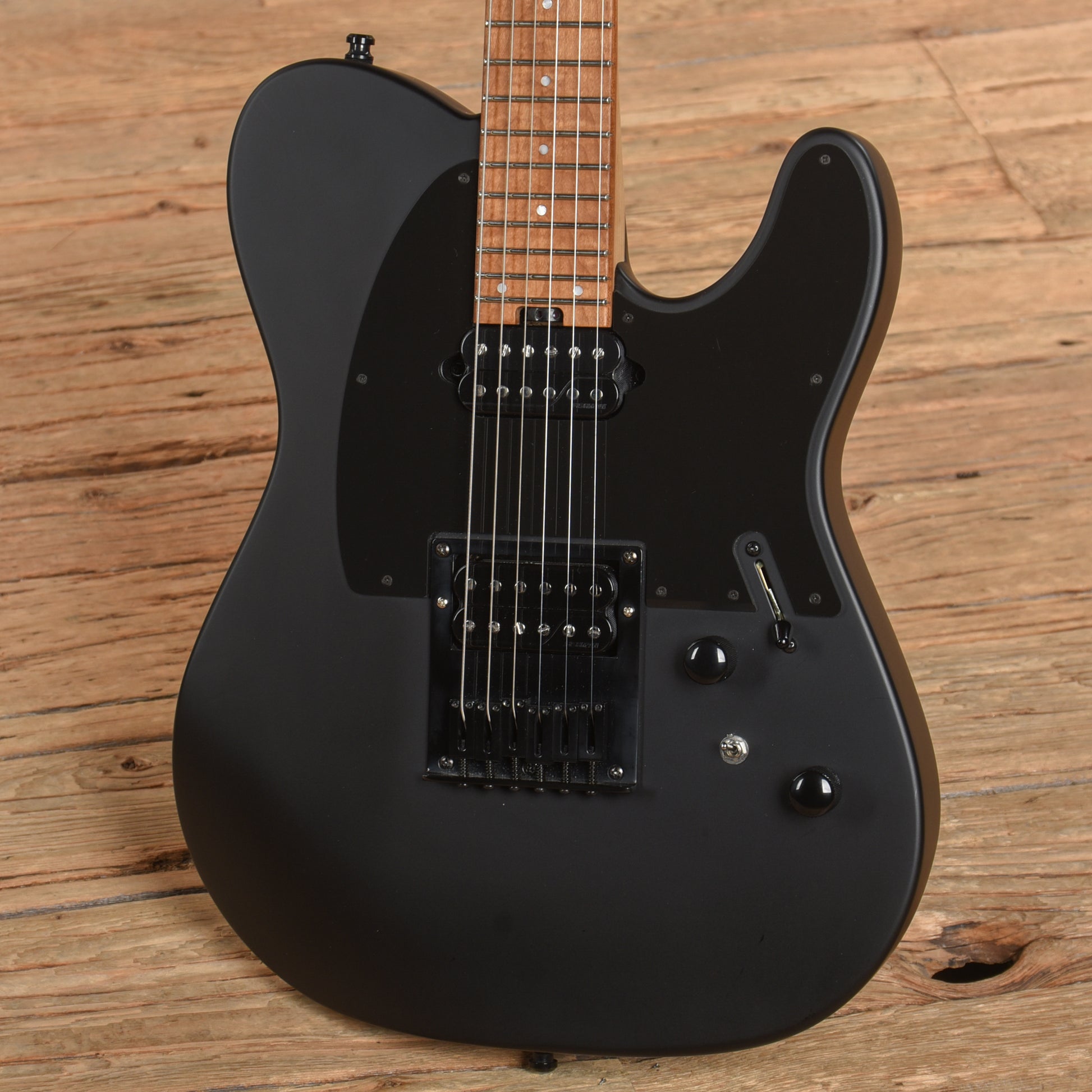 Charvel Pro-Mod So-Cal Style 2 24 HH HT CM Black Satin 2022 Electric Guitars / Solid Body