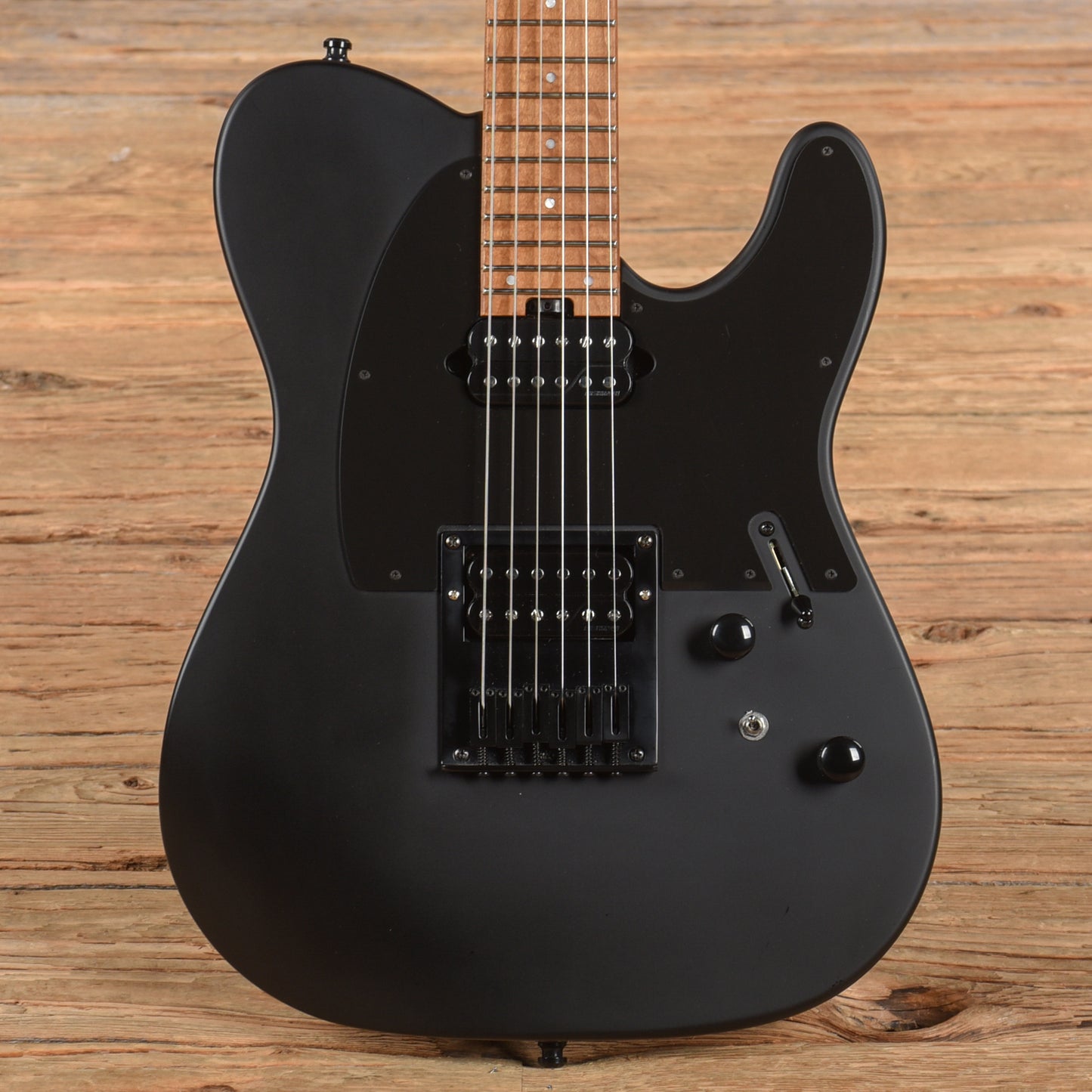 Charvel Pro-Mod So-Cal Style 2 24 HH HT CM Black Satin 2022 Electric Guitars / Solid Body