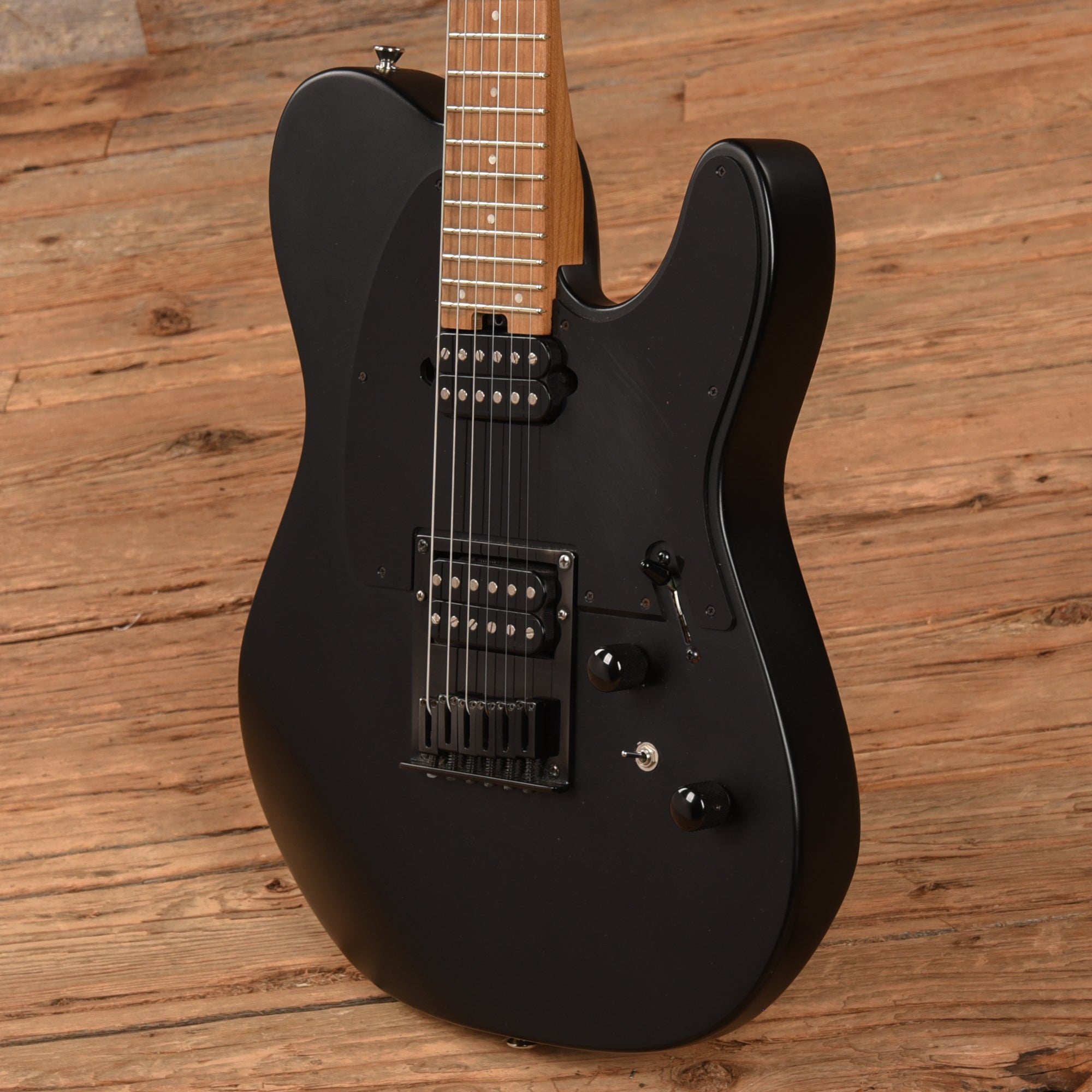 Charvel Pro-Mod So-Cal Style 2 24 HH HT CM Satin Black 2020 Electric Guitars / Solid Body