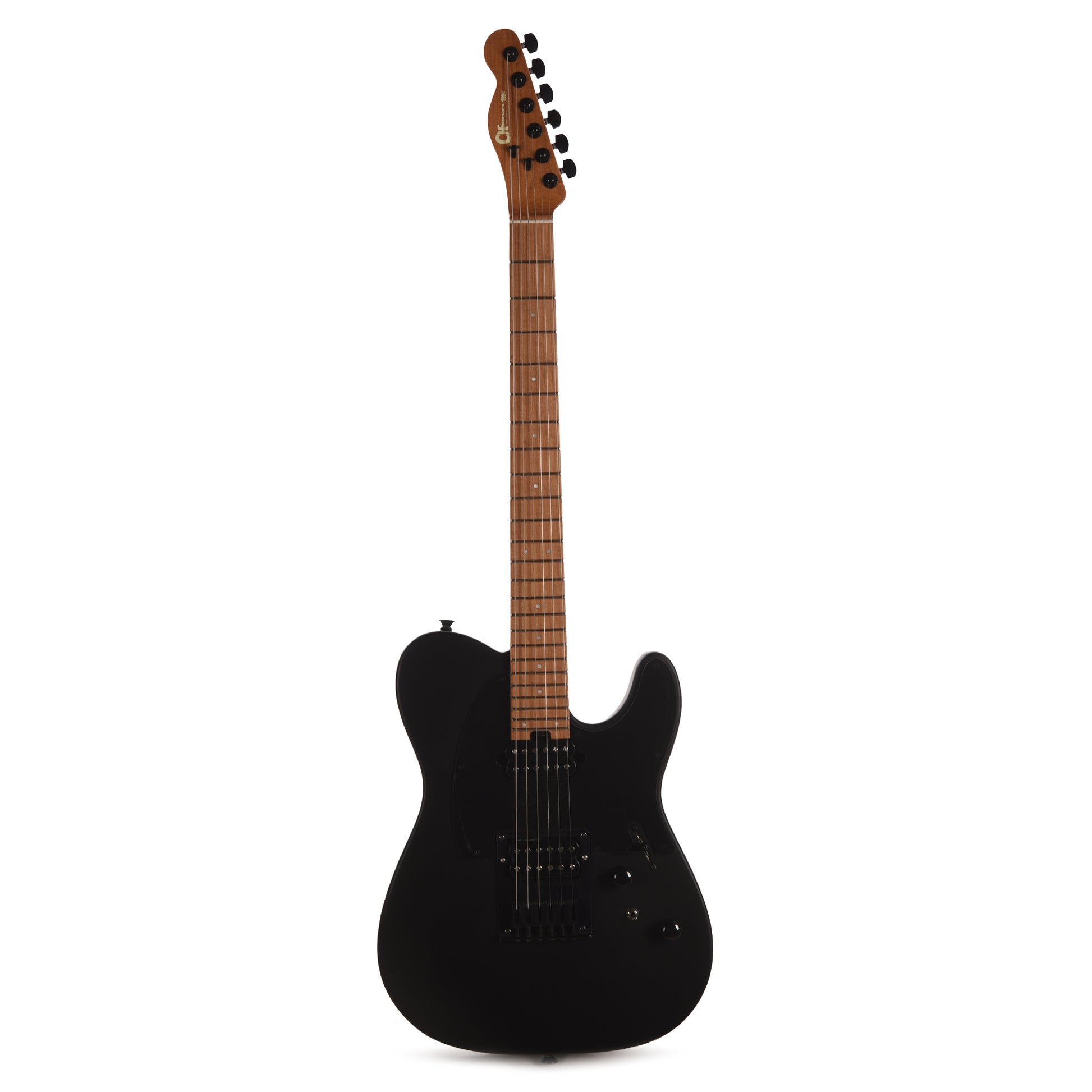 Charvel Pro-Mod So-Cal Style 2 24 HH HT CM Satin Black Electric Guitars / Solid Body