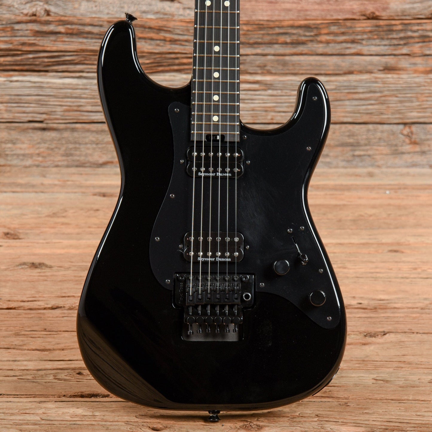 Charvel Pro-Mod SoCal Style 1 HH FR Black 2022 Electric Guitars / Solid Body