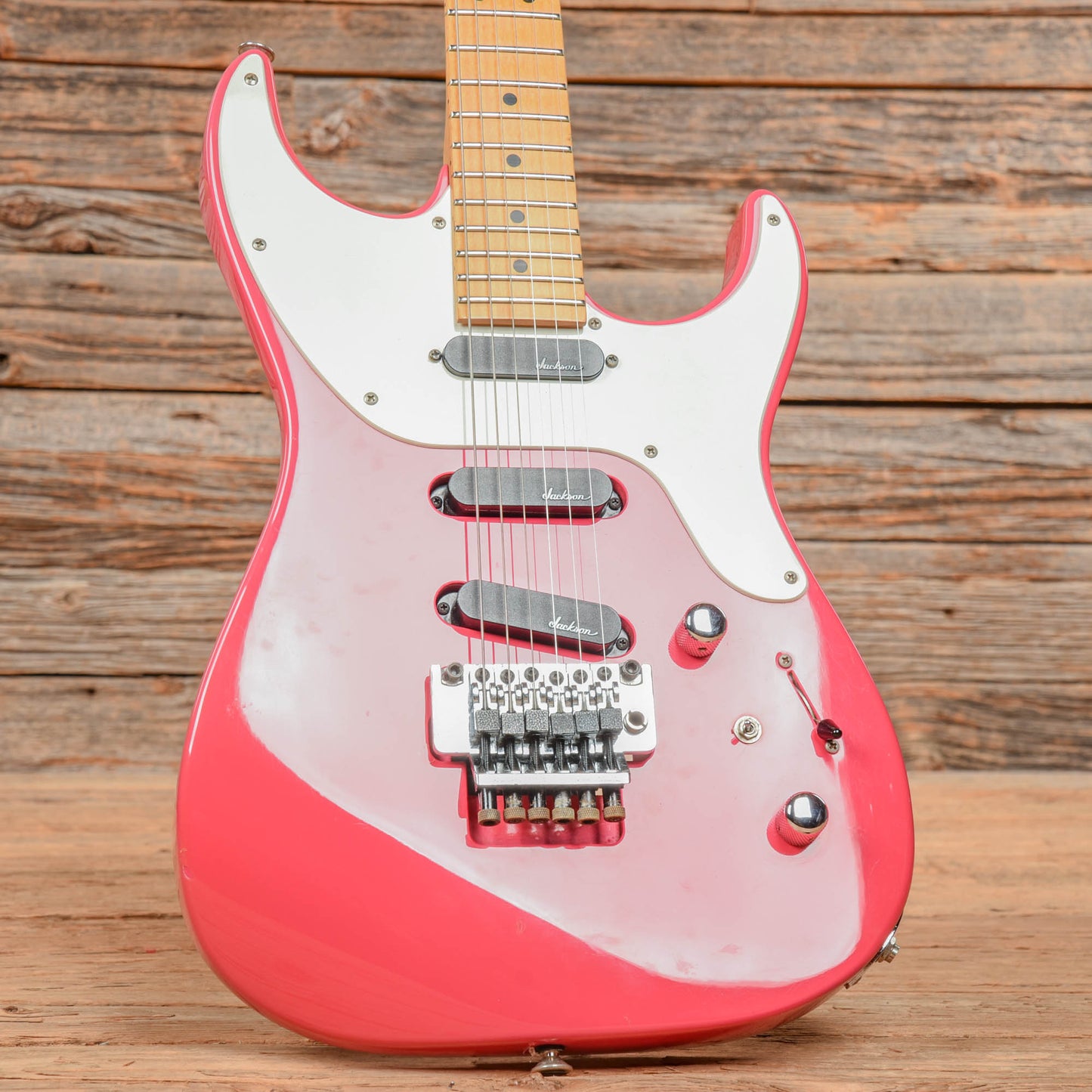 Charvel Spectrum Pink 1987 Electric Guitars / Solid Body