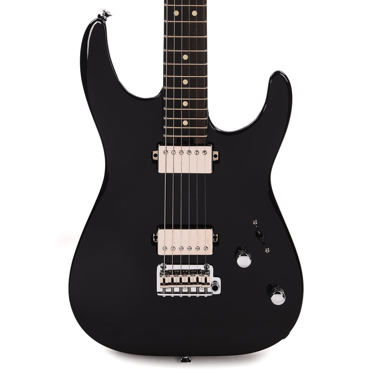 Charvel Super-Stock DKA22 2PT EB Gloss Black Electric Guitars / Solid Body