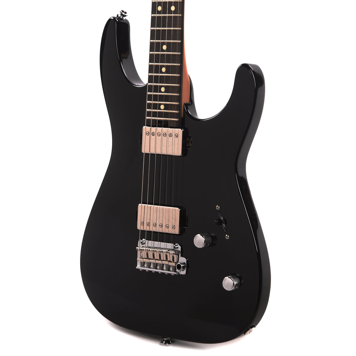 Charvel Super-Stock DKA22 2PT EB Gloss Black Electric Guitars / Solid Body