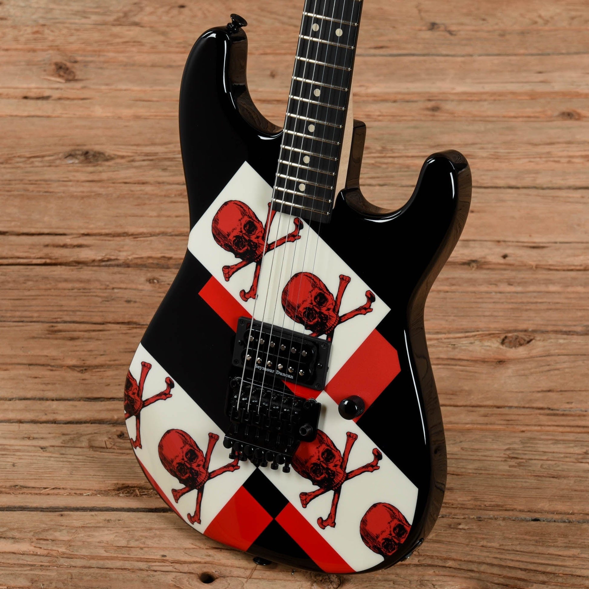 Charvel Super Stock Model 2 Skull And Bones 2019 Electric Guitars / Solid Body