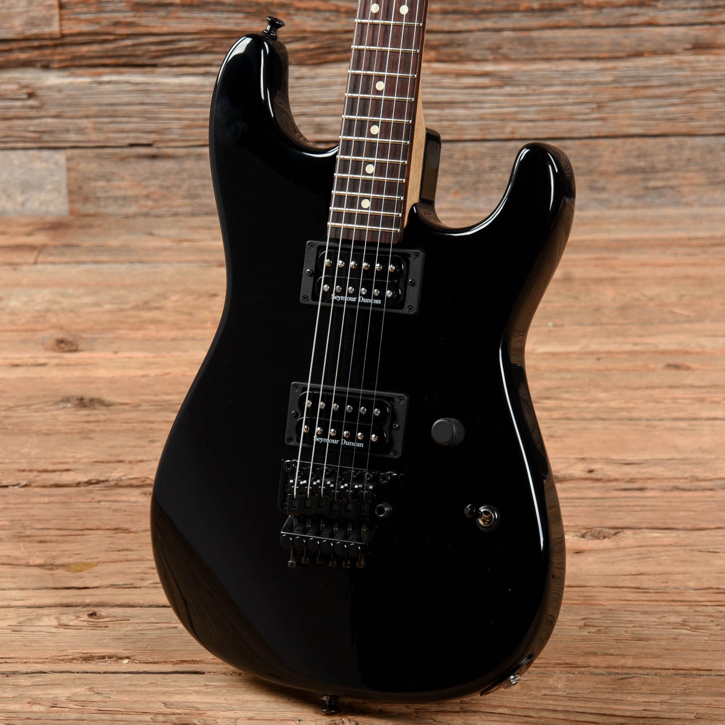 Charvel USA San Dimas HH FR Black 2009 Electric Guitars / Solid Body