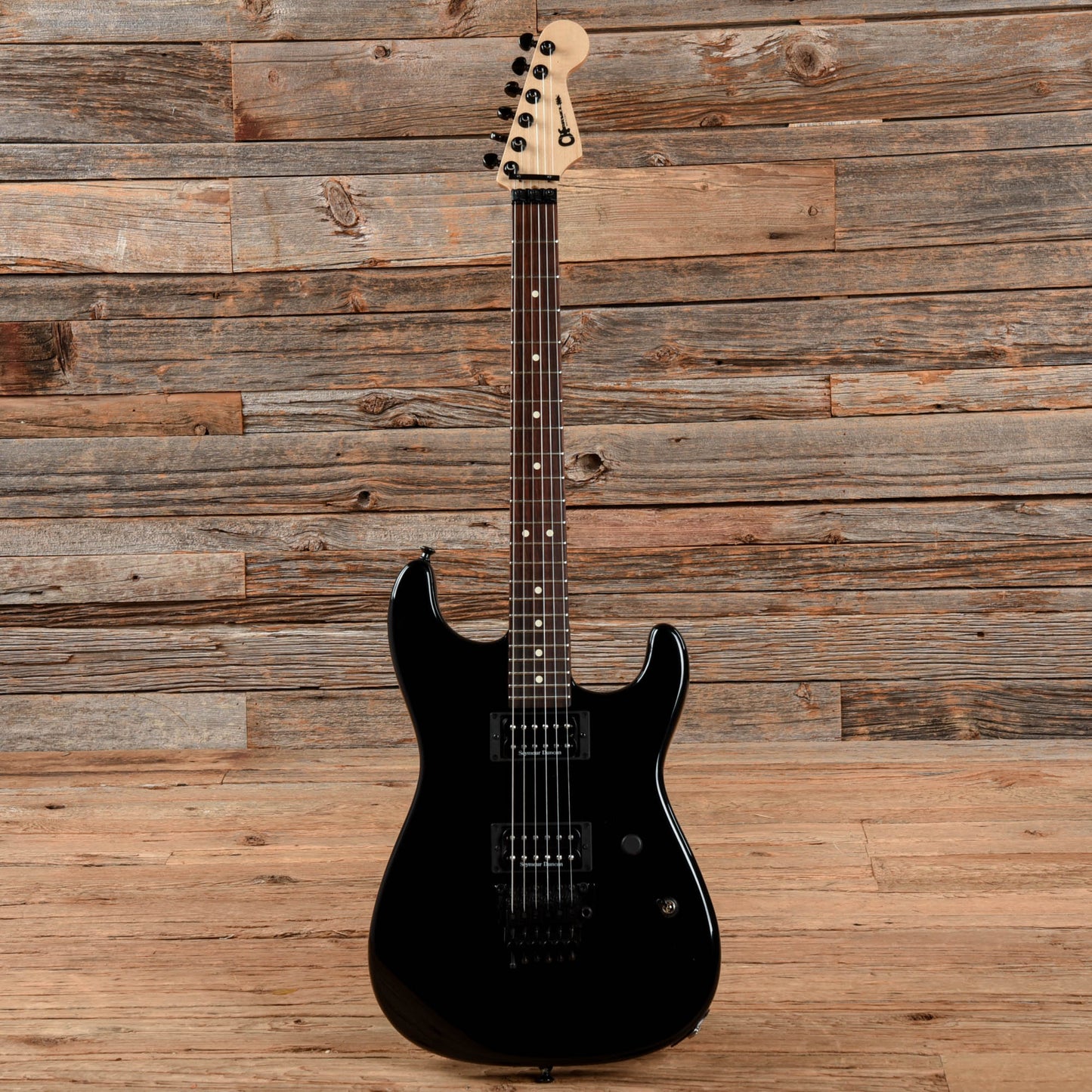 Charvel USA San Dimas HH FR Black 2009 Electric Guitars / Solid Body