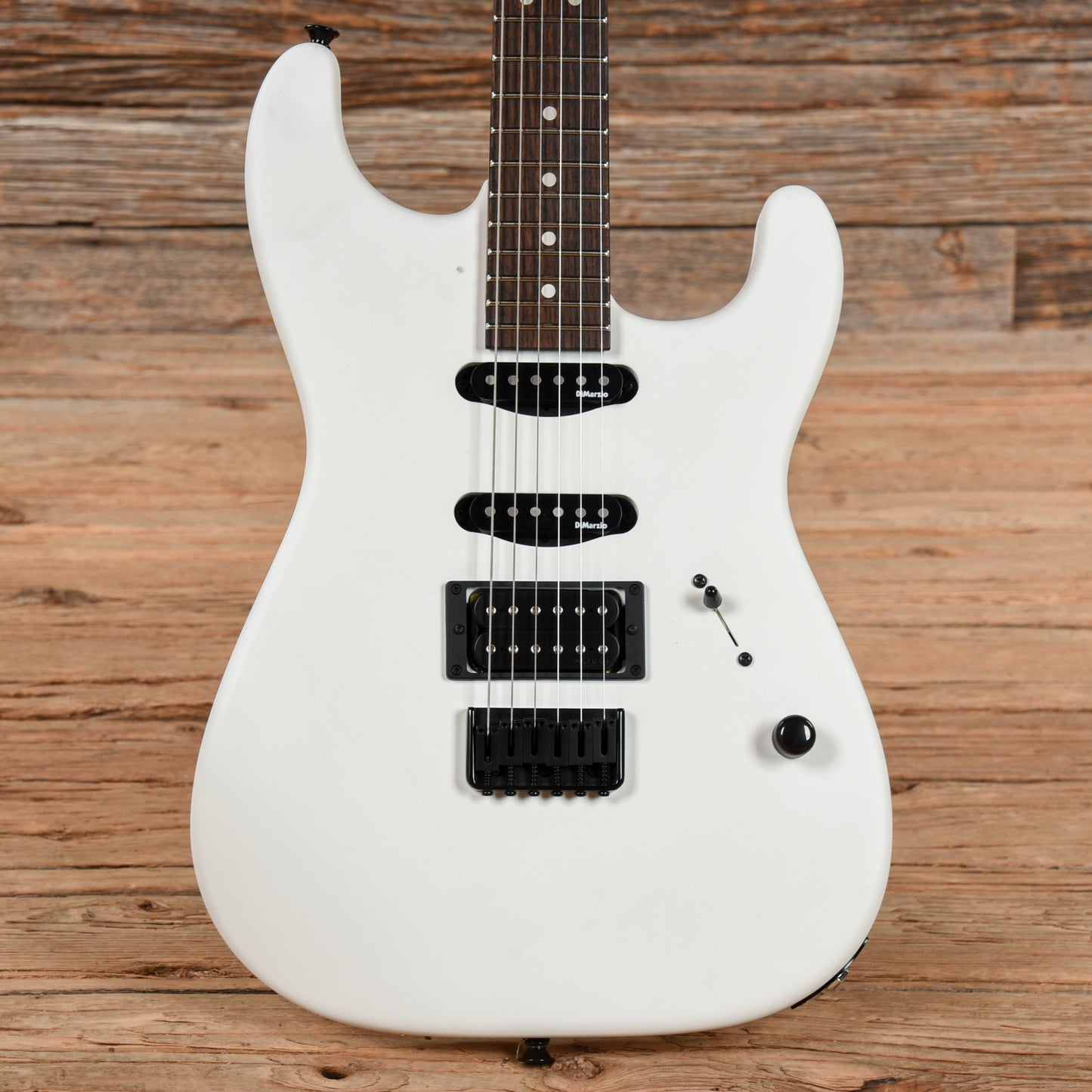 Charvel USA Select San Dimas Style 1 HSS HT Snowblind Electric Guitars / Solid Body