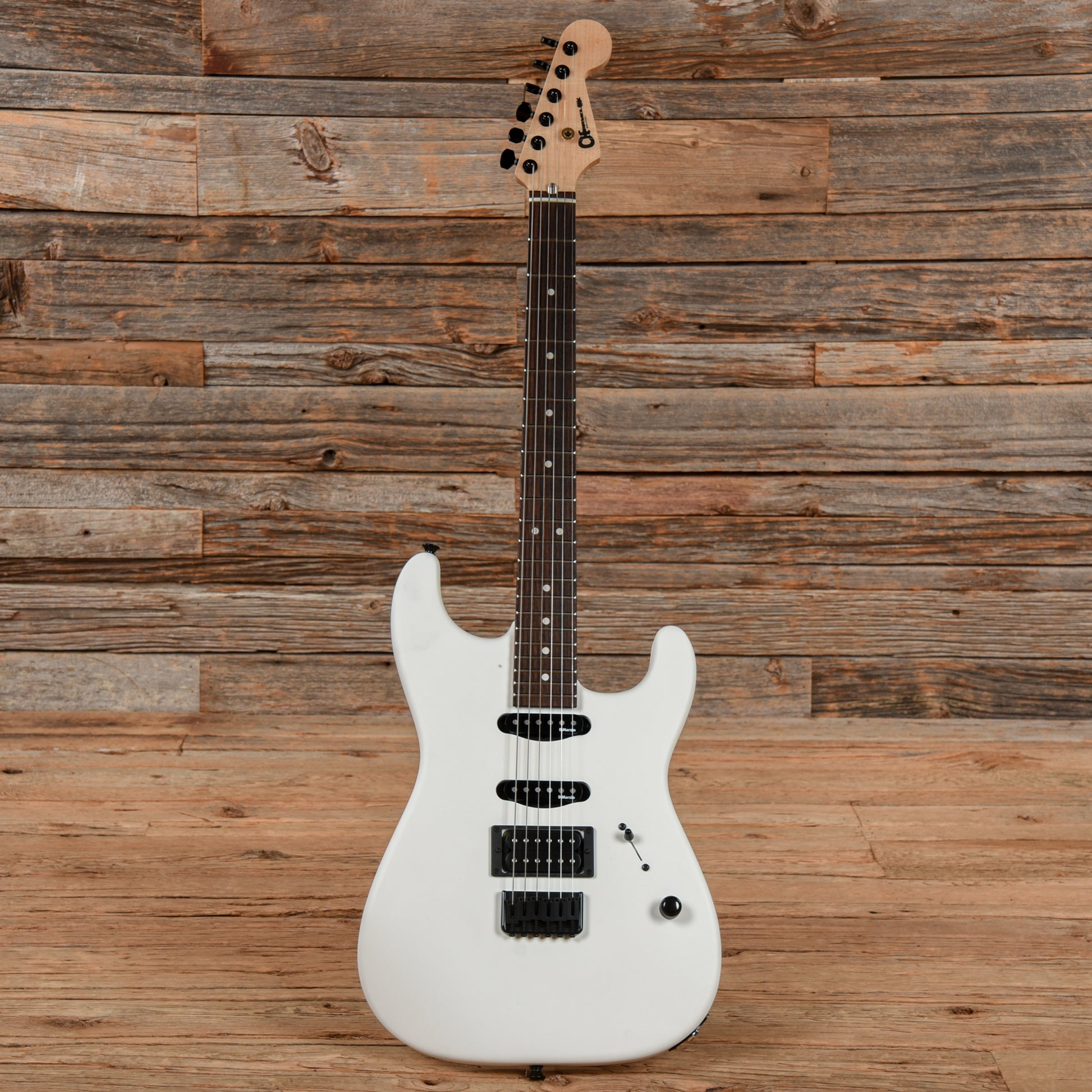 Charvel USA Select San Dimas Style 1 HSS HT Snowblind Electric Guitars / Solid Body