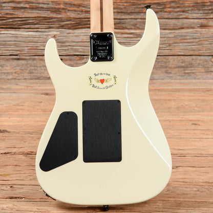 Charvel Warren DeMartini USA Signature Frenchie White Electric Guitars / Solid Body