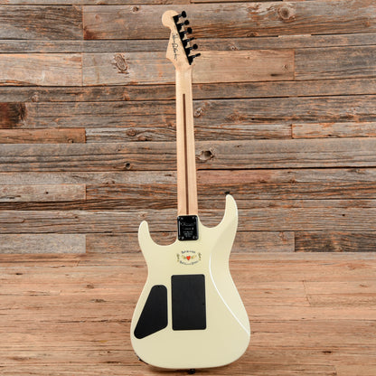 Charvel Warren DeMartini USA Signature Frenchie White Electric Guitars / Solid Body