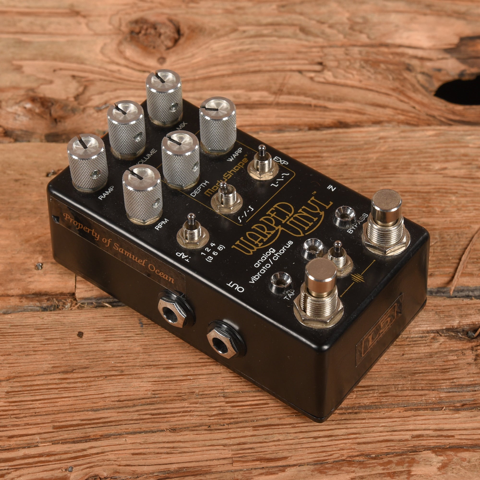Chase Bliss Warped Vinyl Analog Vibrato/Chorus Effects and Pedals / Multi-Effect Unit