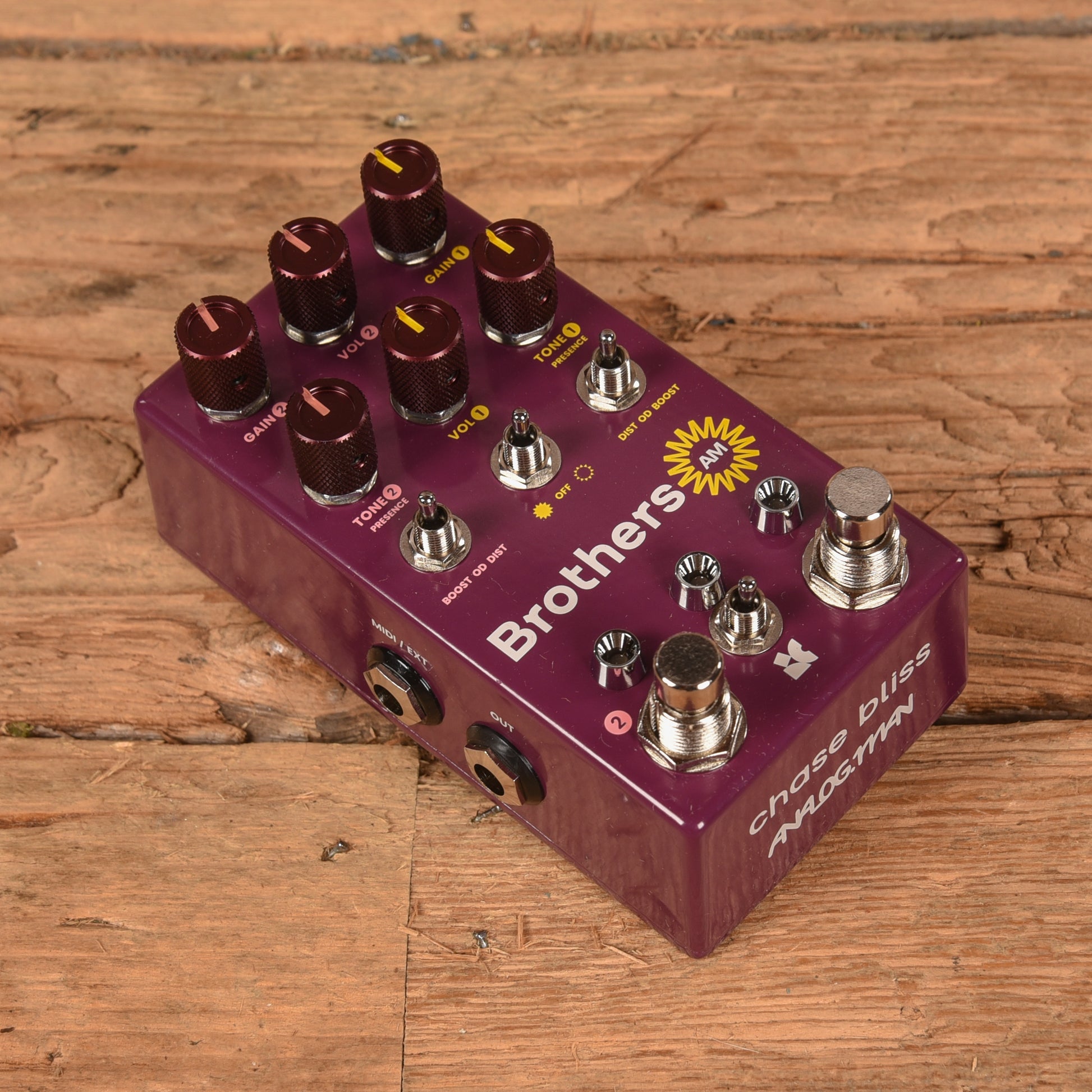 Chase Bliss Brothers AM Effects and Pedals / Overdrive and Boost