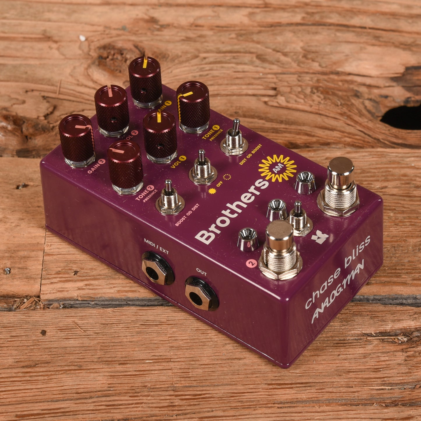 Chase Bliss Brothers AM Effects and Pedals / Overdrive and Boost