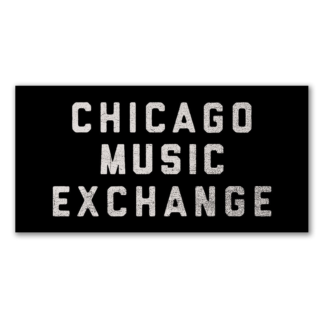 CME "Fillmore" Rectangle Sticker, Gloss Vinyl, 4x2" Accessories