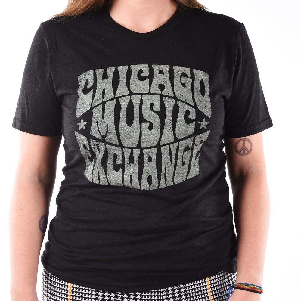 CME "Avalon" Royal Tri-Black T-Shirt Cream Logo Accessories / Merchandise