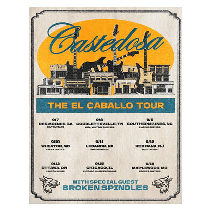 Castedosa Guitars at CME Event Reservation - September 2026