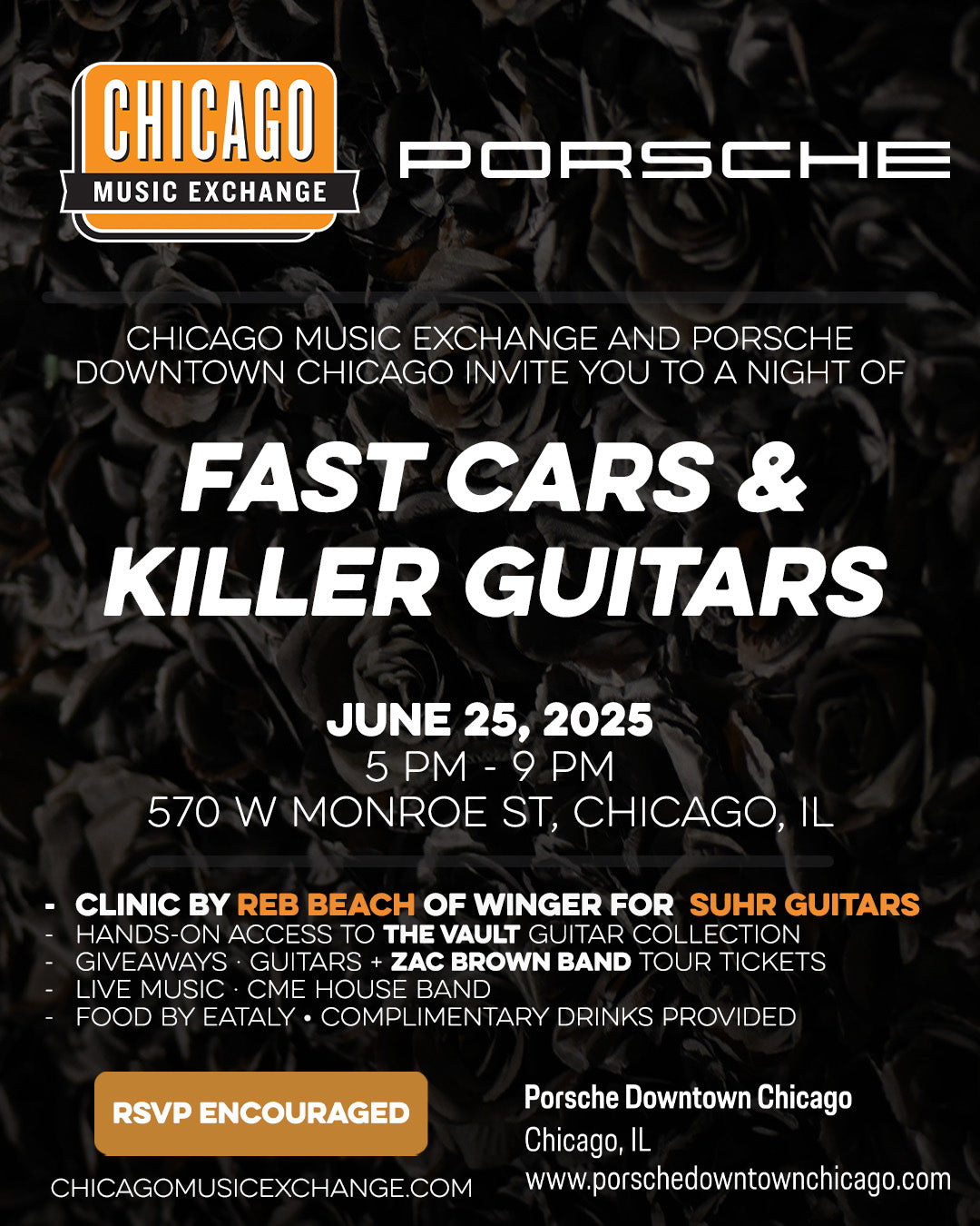 CME x Porsche Downtown Chicago Event Reservation