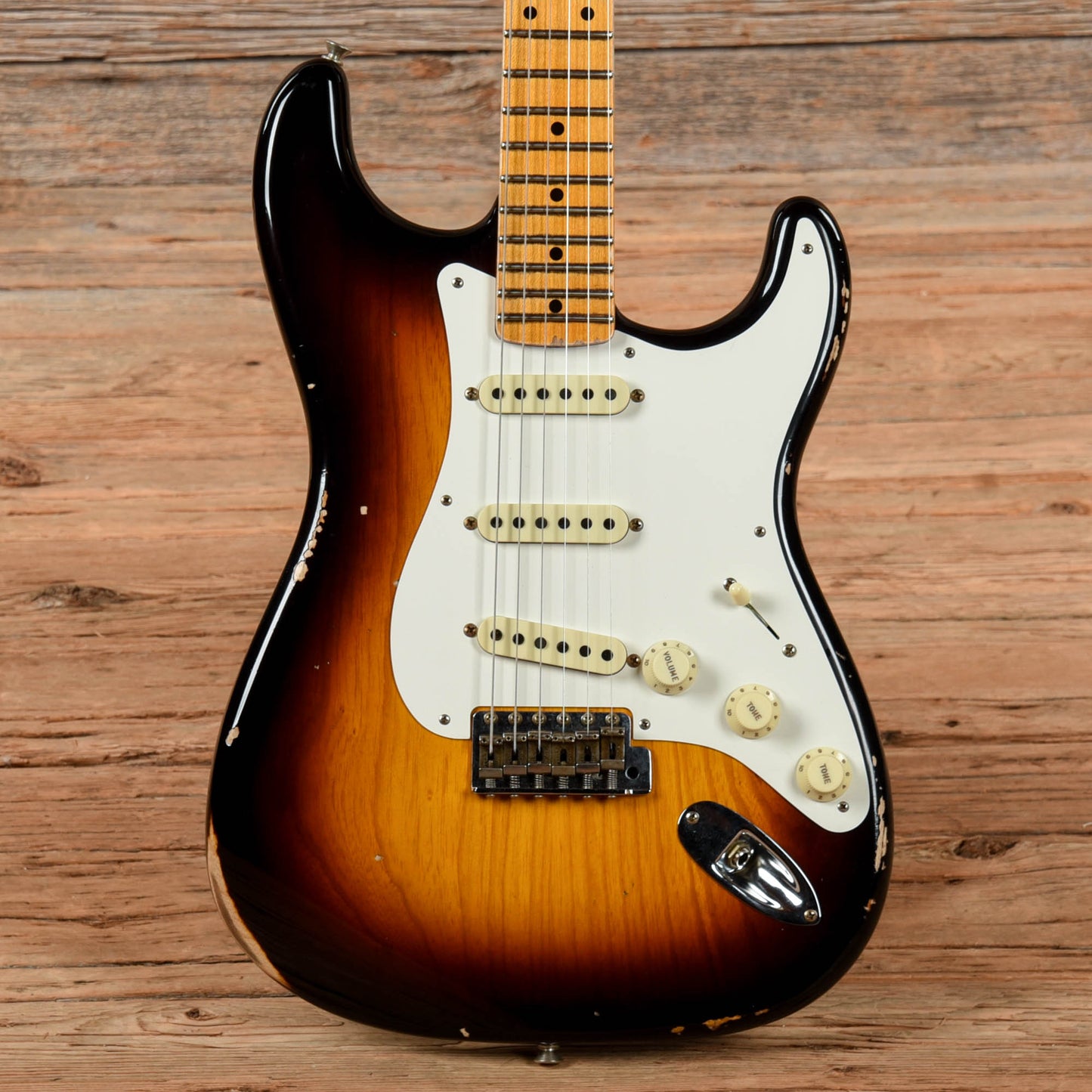 Custom Shop '56 Reissue Stratocaster Relic Sunburst 2023 Electric Guitars / Solid Body
