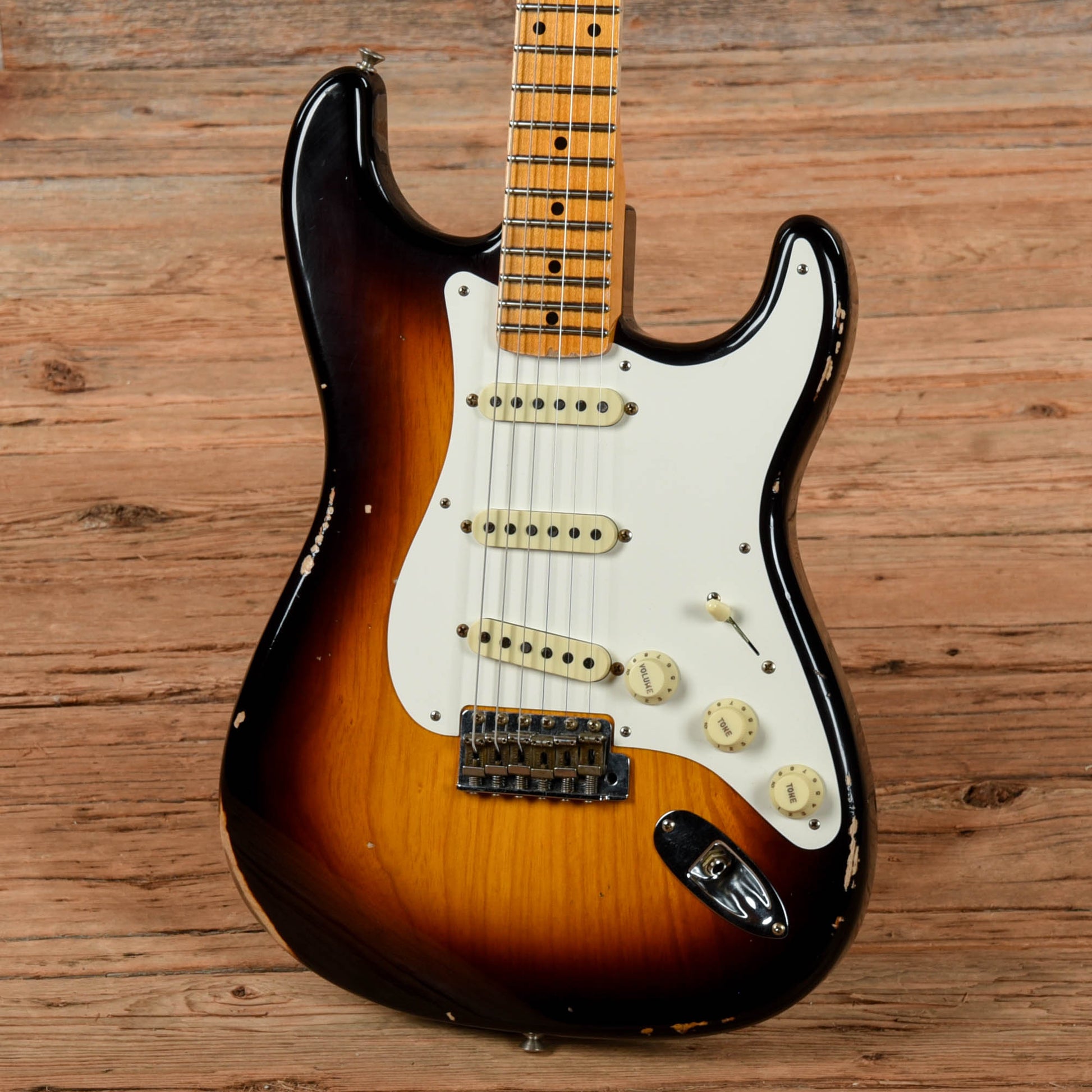 Custom Shop '56 Reissue Stratocaster Relic Sunburst 2023 Electric Guitars / Solid Body